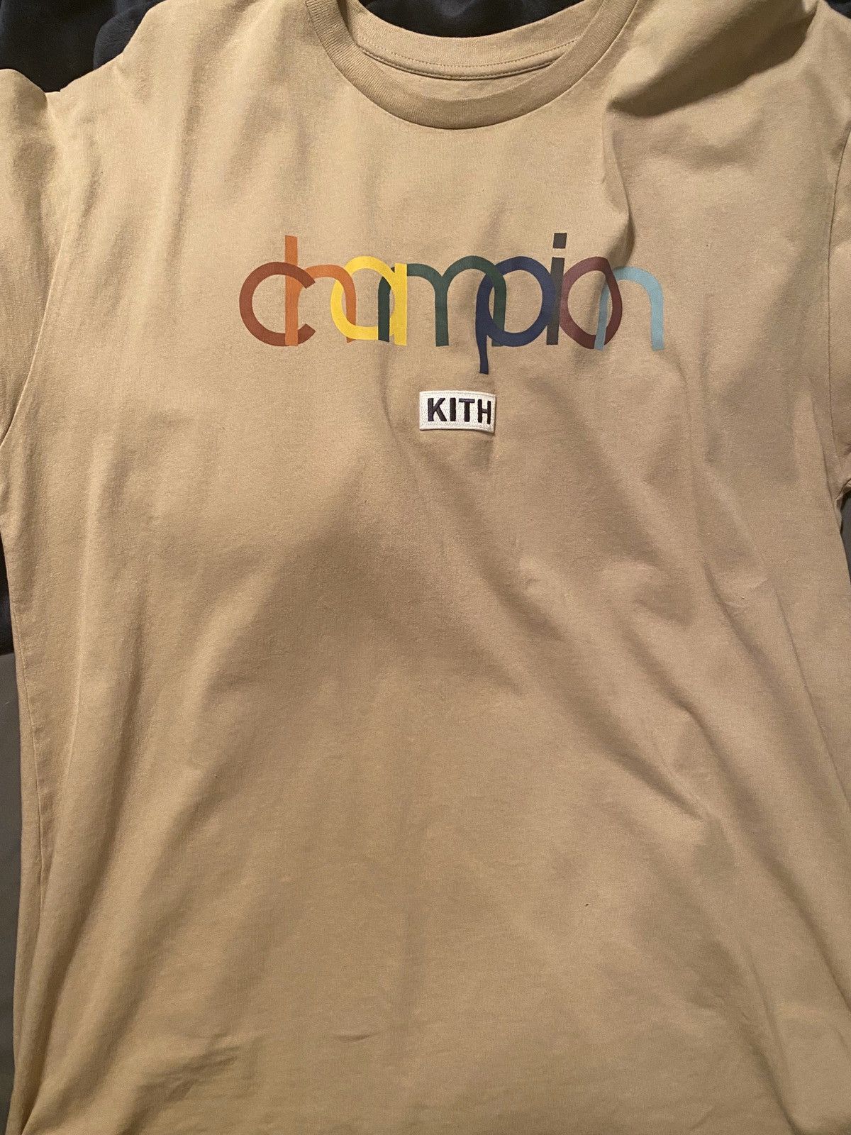 Champion kith shirt on sale