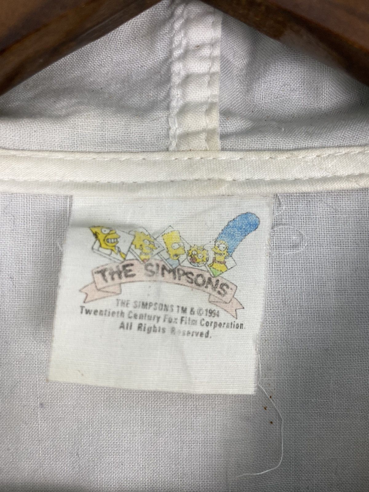 The Simpsons Vintage 1994 The Simpson Hoodie Jacket Size US L / EU 52-54 / 3 - 6 Thumbnail