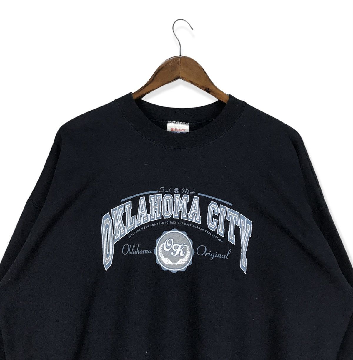 Vintage Vintage Oklahoma City Sweatshirt Size US XL / EU 56 / 4 - 2 Thumbnail