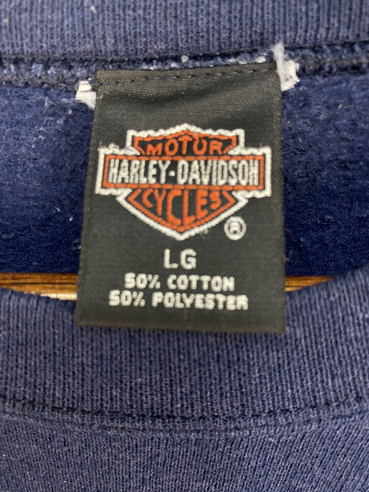 Harley Davidson Vintage Harley Davidson Live To Ride Sweatshirt Size US L / EU 52-54 / 3 - 6 Thumbnail