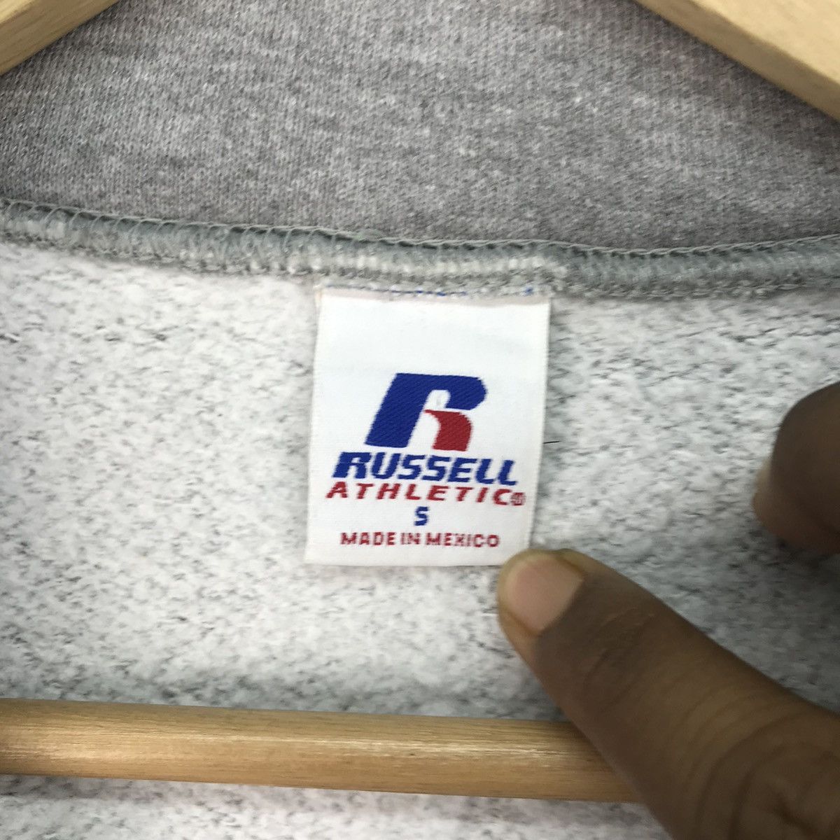 Russell Athletic Vintage Linfield College Half Zip Sweatshirt Size US S / EU 44-46 / 1 - 7 Thumbnail