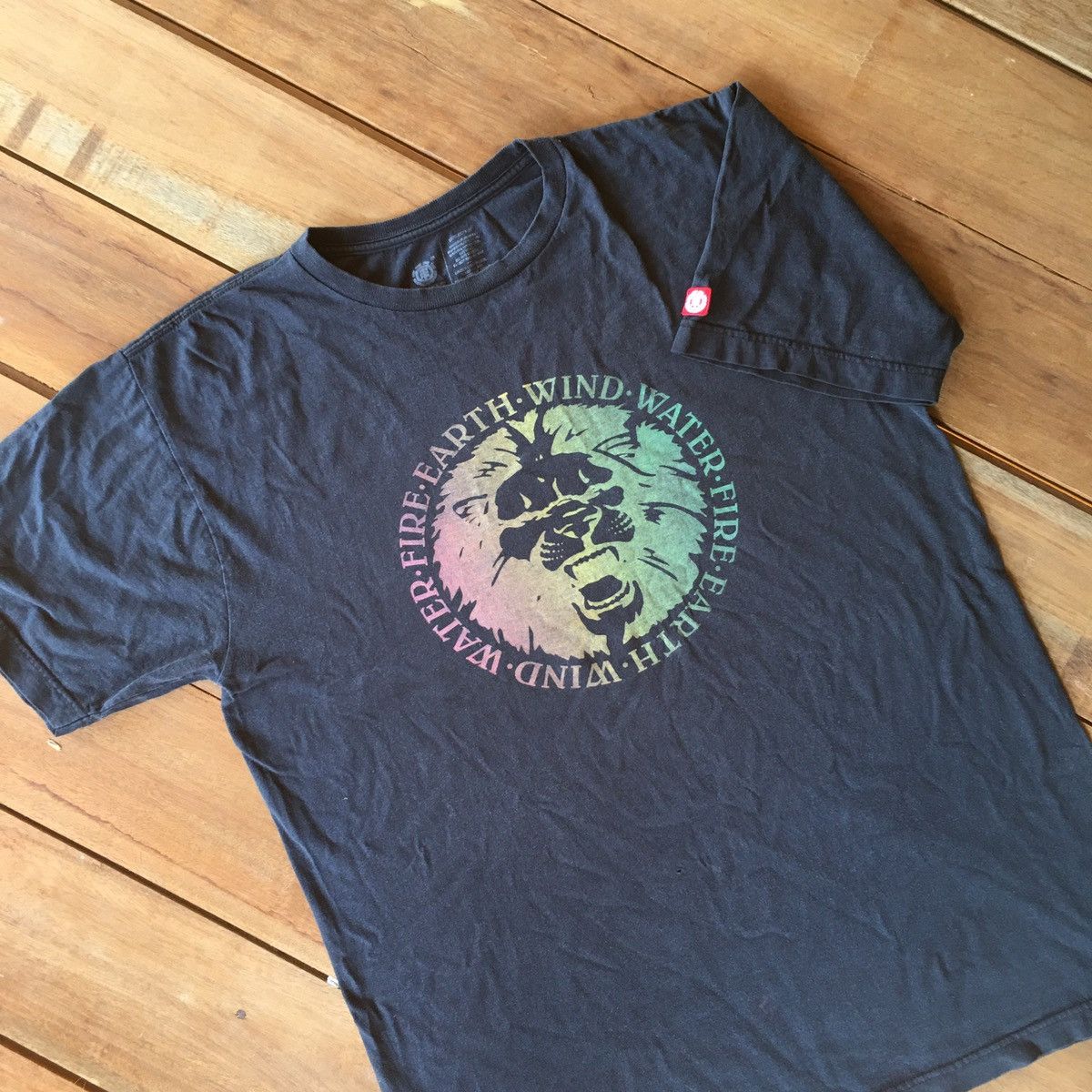 Element Thrashed Faded Vintage Y2K Element Skateboard ERD GRUNGE TEE Size US L / EU 52-54 / 3 - 2 Thumbnail