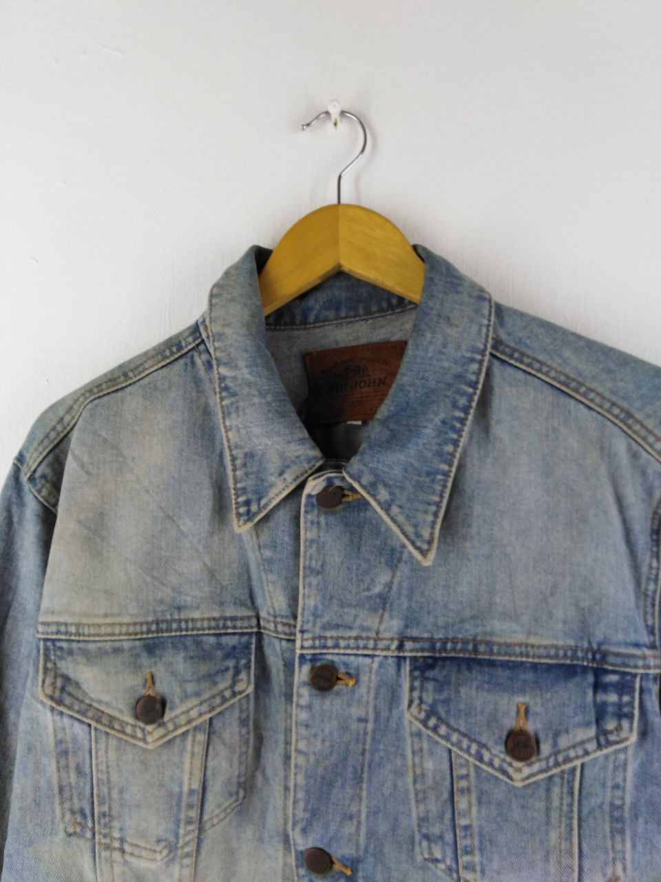 Big John × Vintage RARE VINTAGE BIG JOHN DENIM JACKET Size US L / EU 52-54 / 3 - 7 Thumbnail