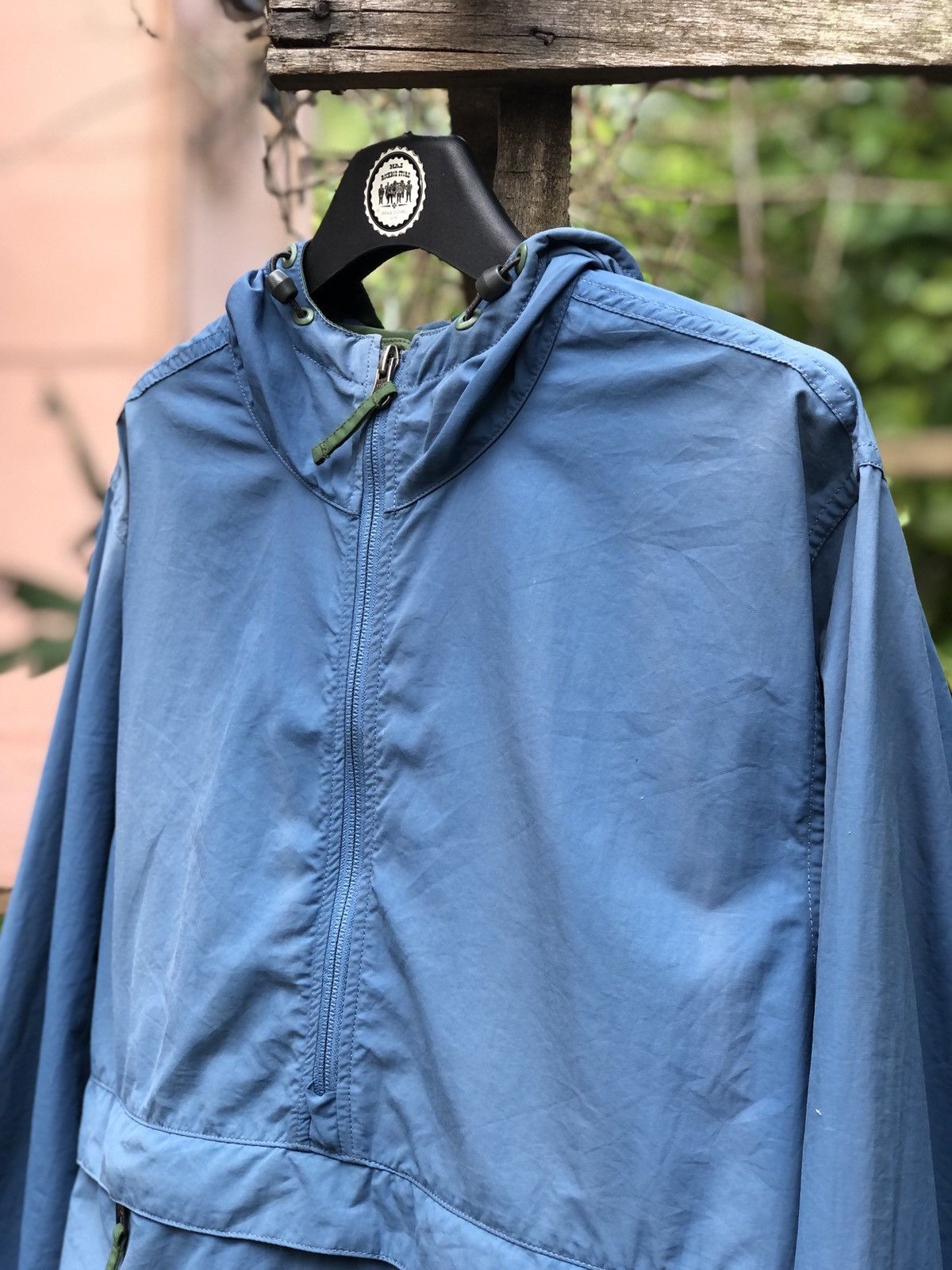 L.L. Bean Vintage Thrashed Faded Anorak Jacket Pullover by LL Bean Size US L / EU 52-54 / 3 - 2 Thumbnail
