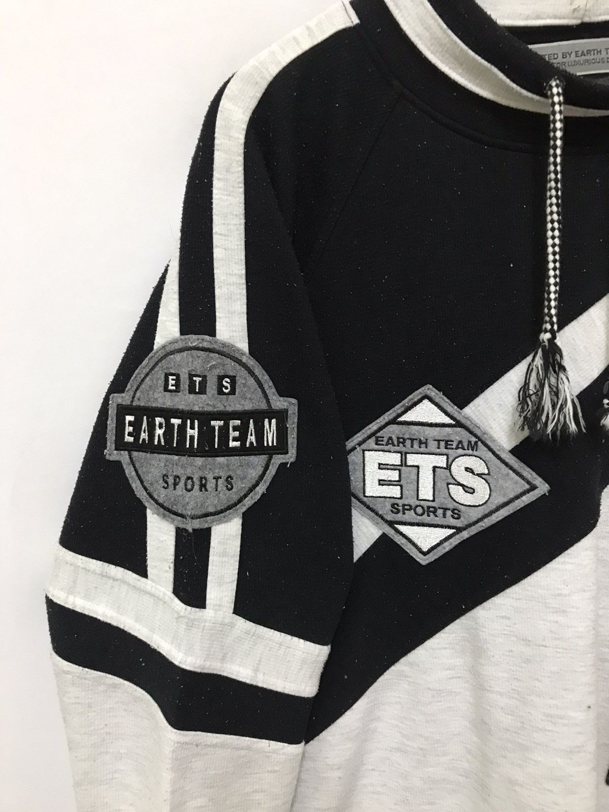 Japanese Brand × Sports Specialties Vintage ETS Earth Team Sport Racing Sweatshirt Two Tones Size US M / EU 48-50 / 2 - 9 Thumbnail