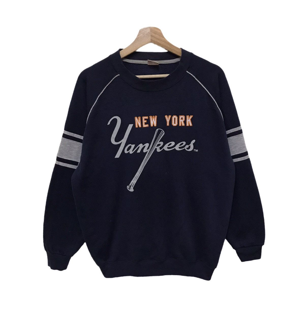 MLB × New York Yankees × Vintage Vintage New York Yankess MLB Sweatshirt Big Logo Size US M / EU 48-50 / 2 - 1 Thumbnail