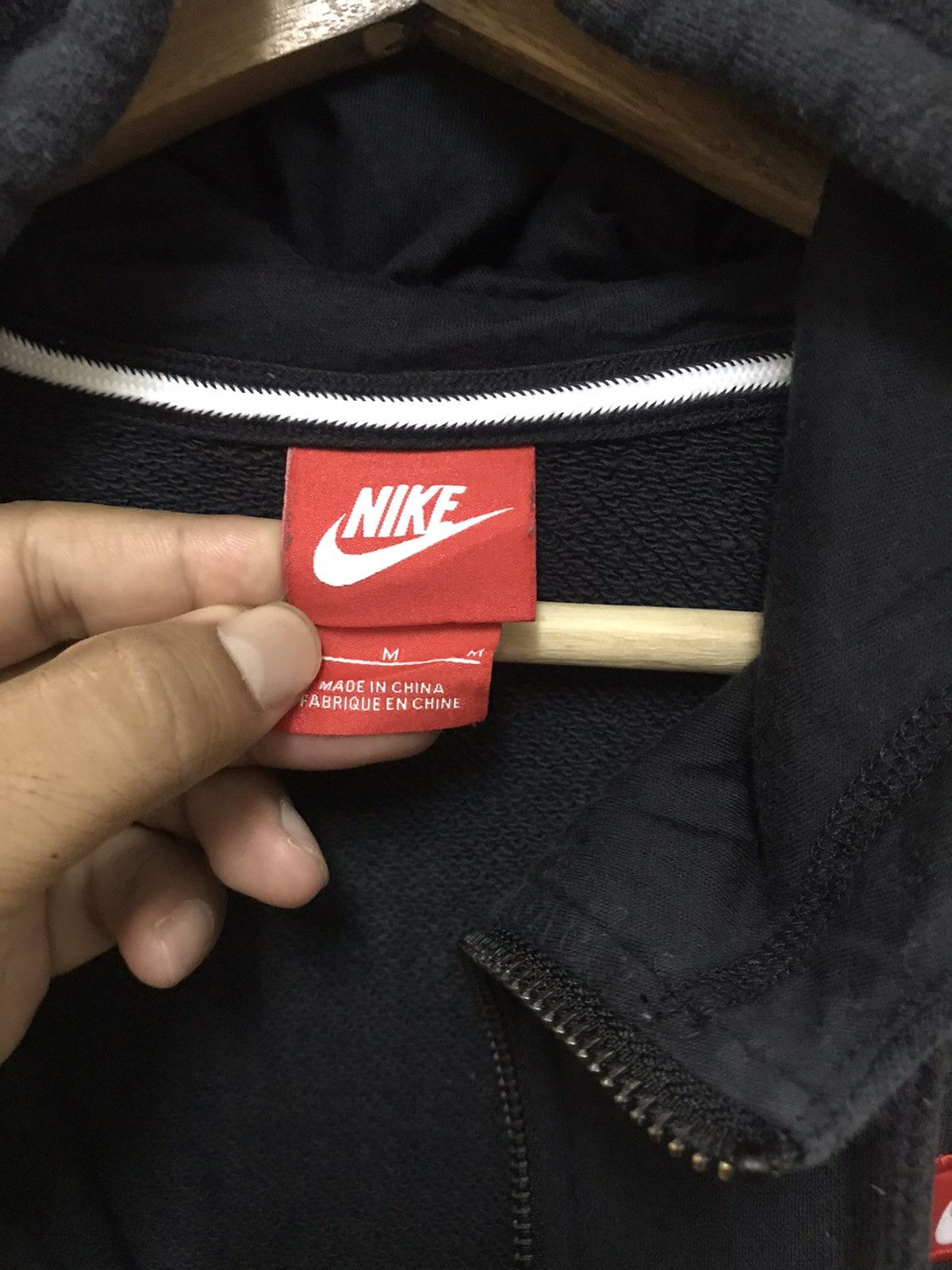 Nike Swoosh Hoodie Sweatshirt Big Logo