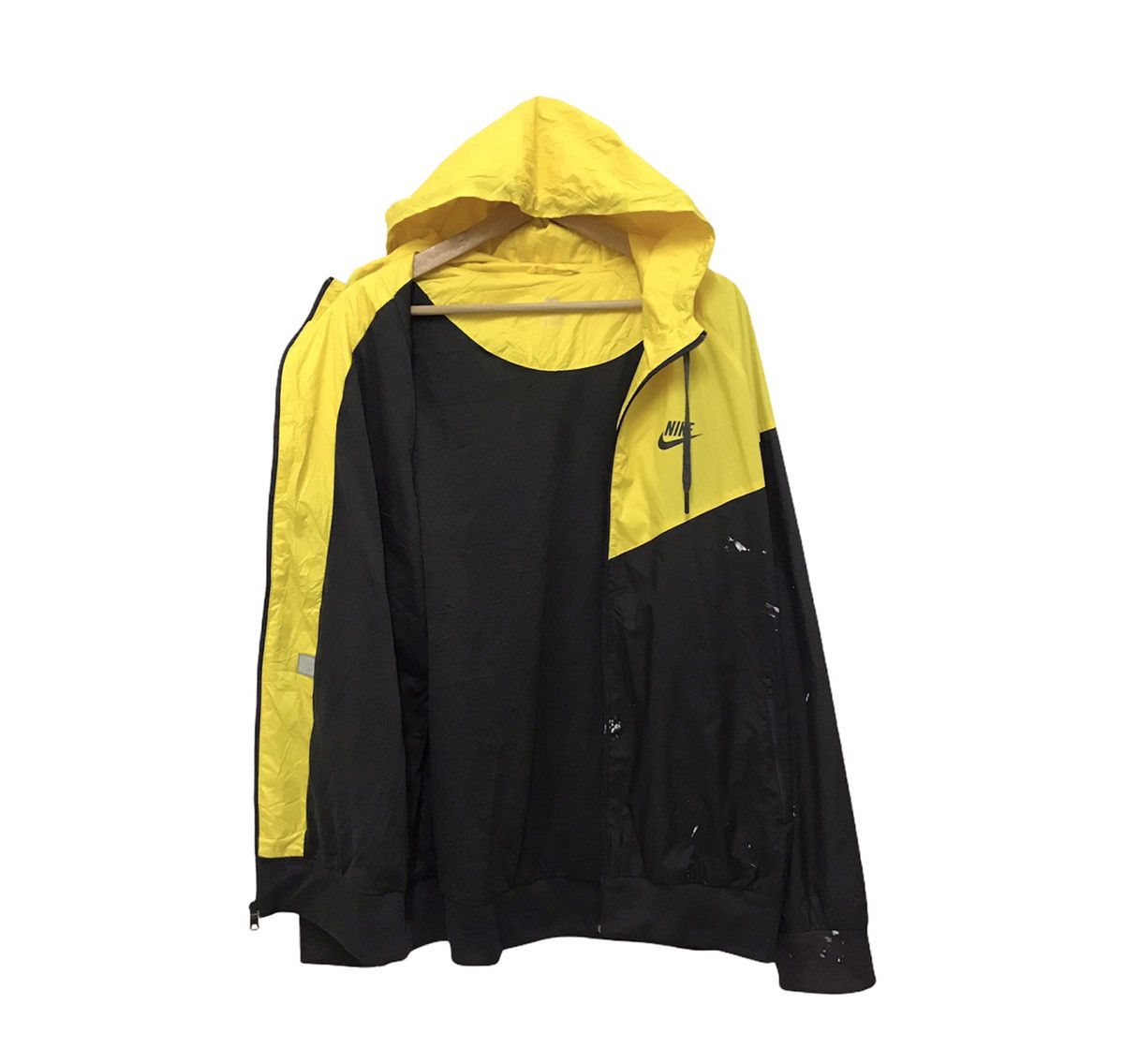 Nike Nike Hoodie Windbreaker Paint Splashed Size US XL / EU 56 / 4 - 5 Thumbnail