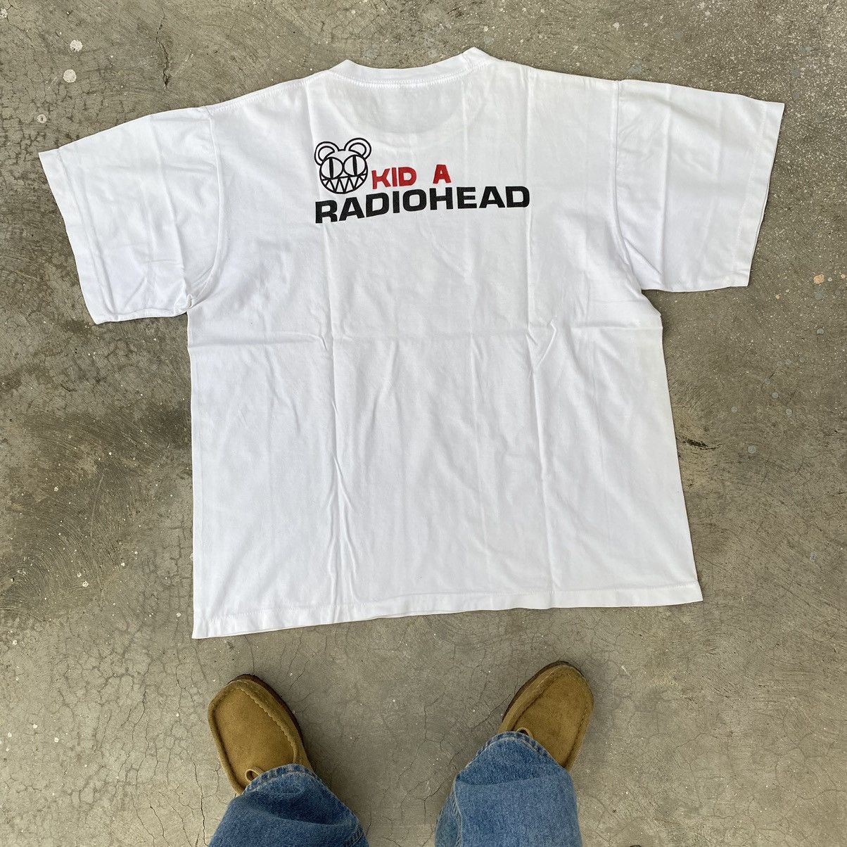 Band Tees Vintage bootleg Radiohead kid a tee Size US L / EU 52-54 / 3 - 2 Thumbnail