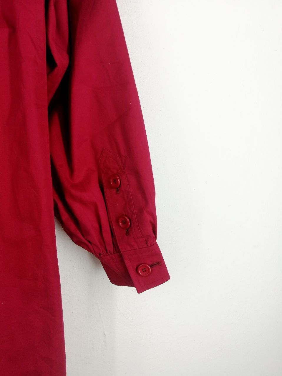 Vintage × Yves Saint Laurent Yves Saint Laurent Red Long Jacket Size US M / EU 48-50 / 2 - 8 Thumbnail