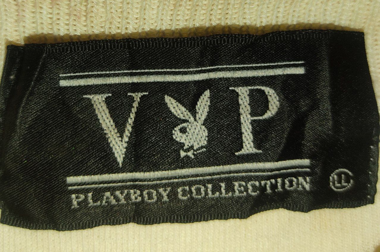 Playboy × Vintage Vintage Playboy Logo White Sweatshirt Size US L / EU 52-54 / 3 - 5 Thumbnail