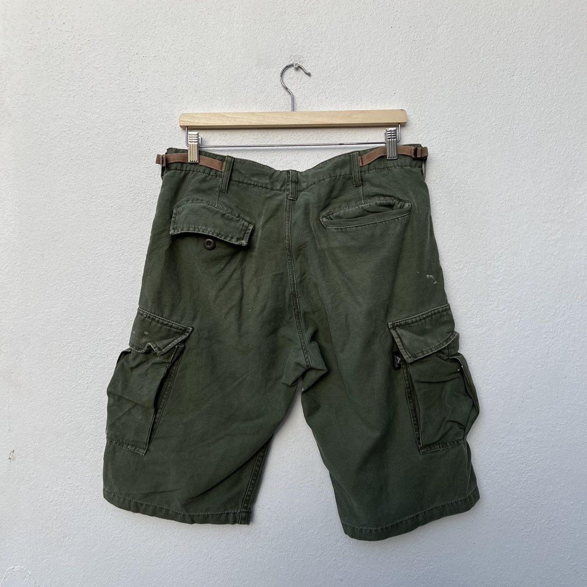 Avirex VINTAGE CARGO PARACHUTE BIKER SHORT PANTS AVIREX USA Size US 32 / EU 48 - 7 Thumbnail