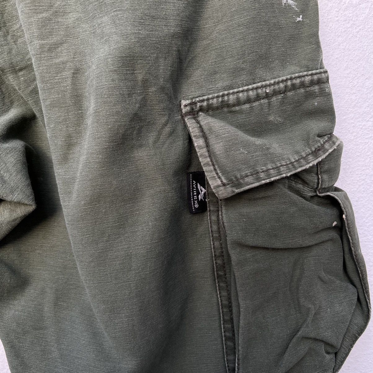 Avirex VINTAGE CARGO PARACHUTE BIKER SHORT PANTS AVIREX USA Size US 32 / EU 48 - 11 Thumbnail