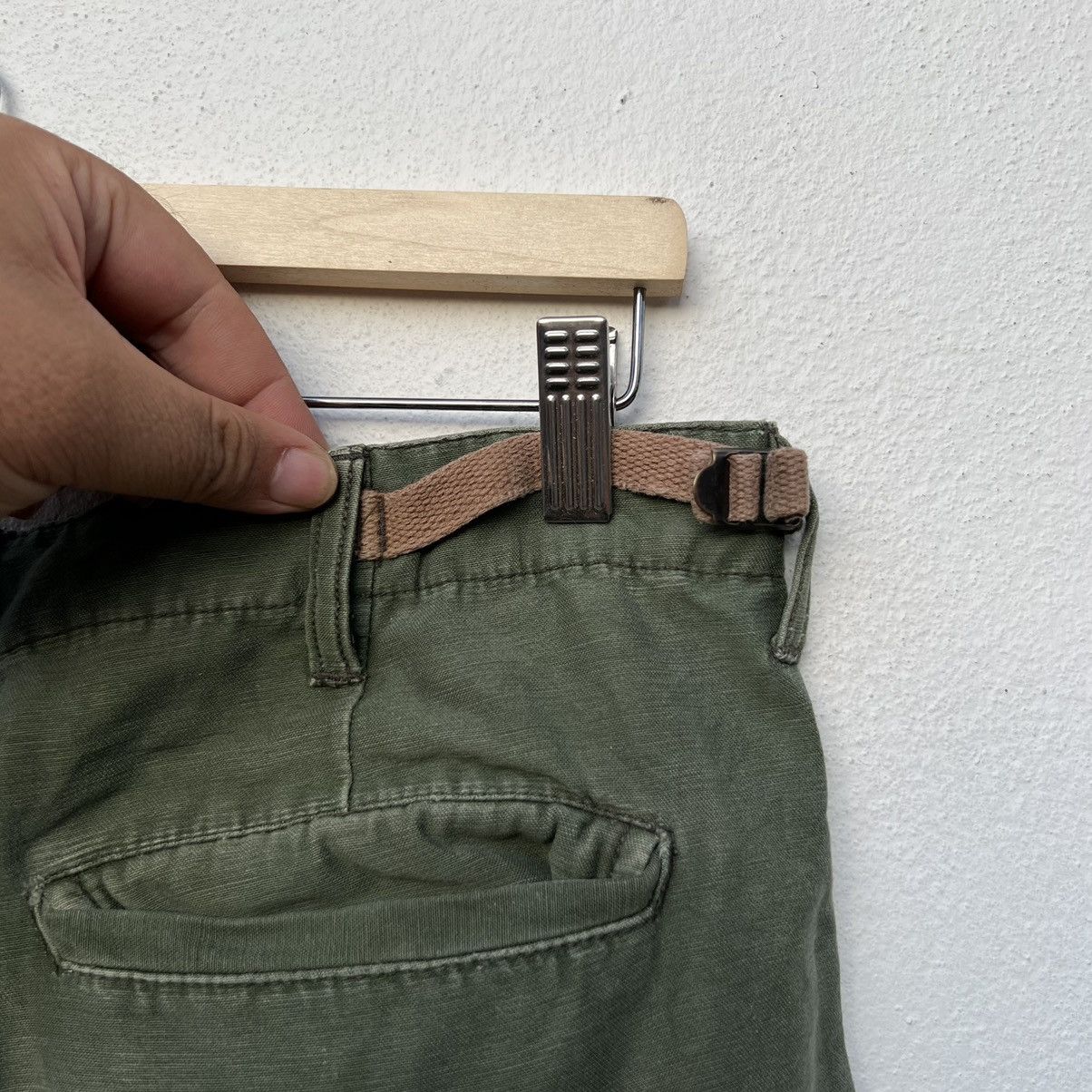 Avirex VINTAGE CARGO PARACHUTE BIKER SHORT PANTS AVIREX USA Size US 32 / EU 48 - 13 Thumbnail