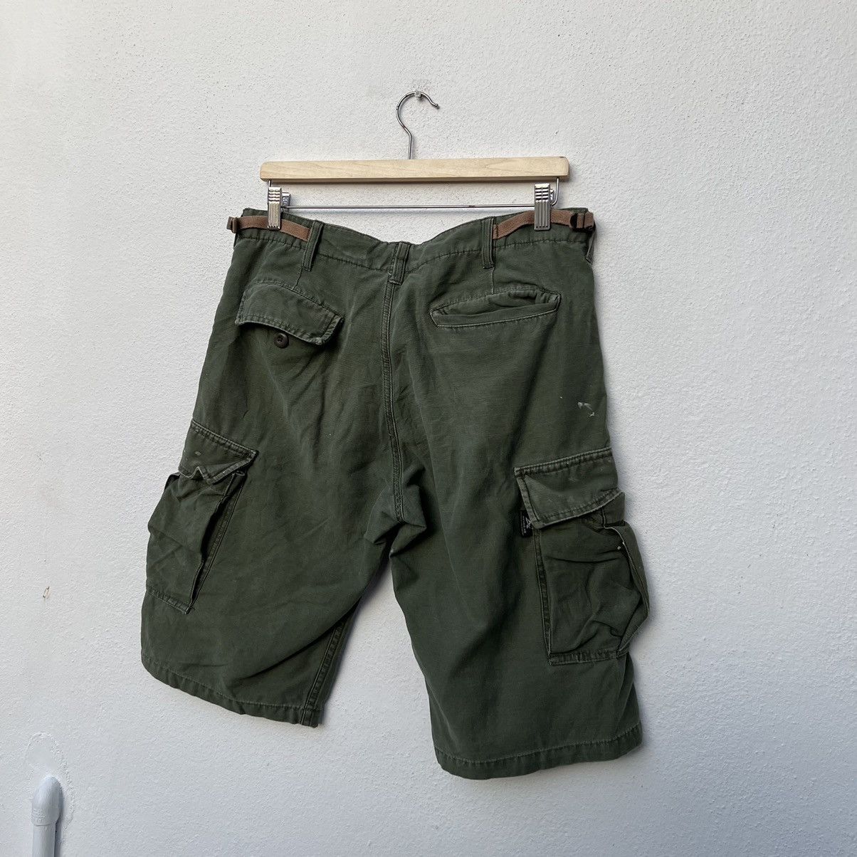 Avirex VINTAGE CARGO PARACHUTE BIKER SHORT PANTS AVIREX USA Size US 32 / EU 48 - 8 Thumbnail