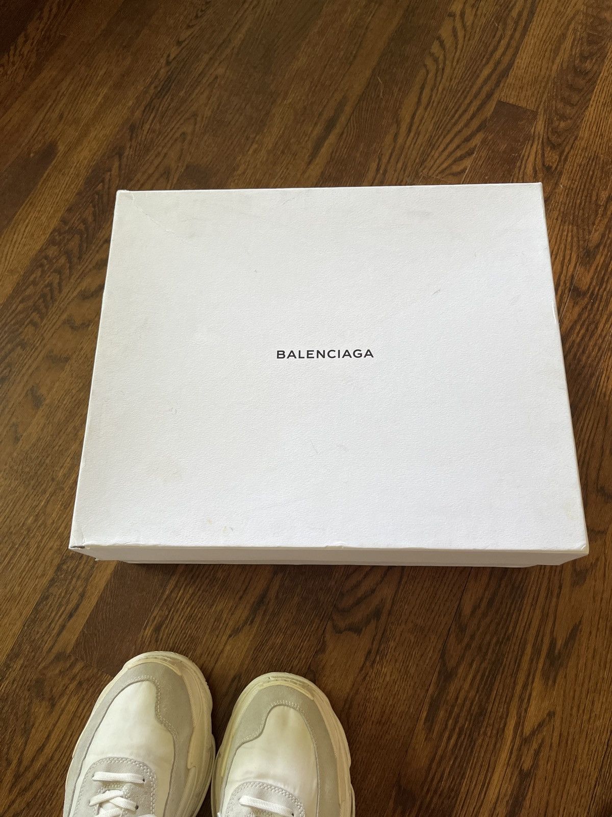 Balenciaga Balenciaga Triple S White Ecru Size US 10 / EU 43 - 5 Thumbnail
