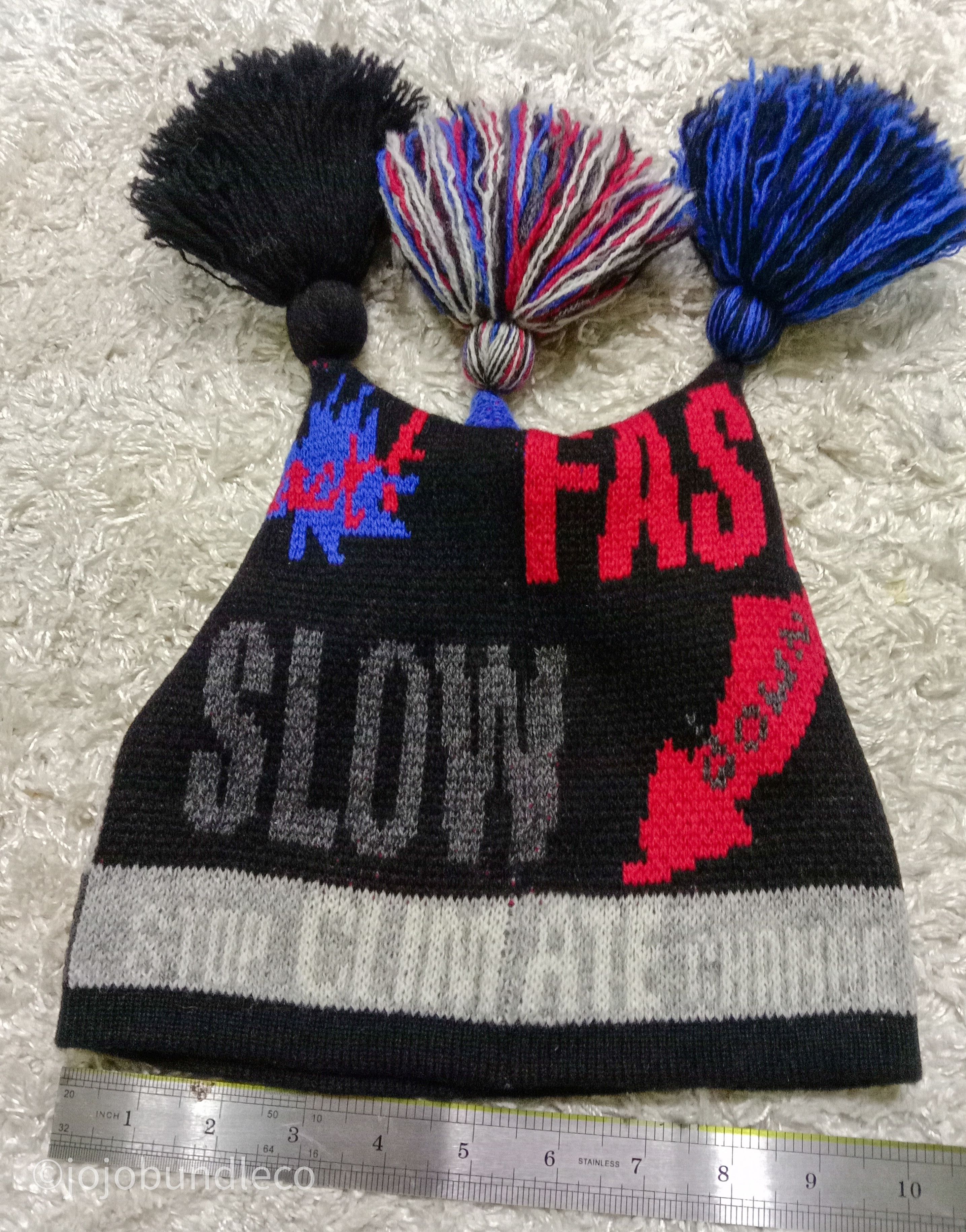 Designer × Vivienne Westwood 🔥Rare Stop Climate Change campaign beanie / snow cap Size ONE SIZE - 8 Thumbnail