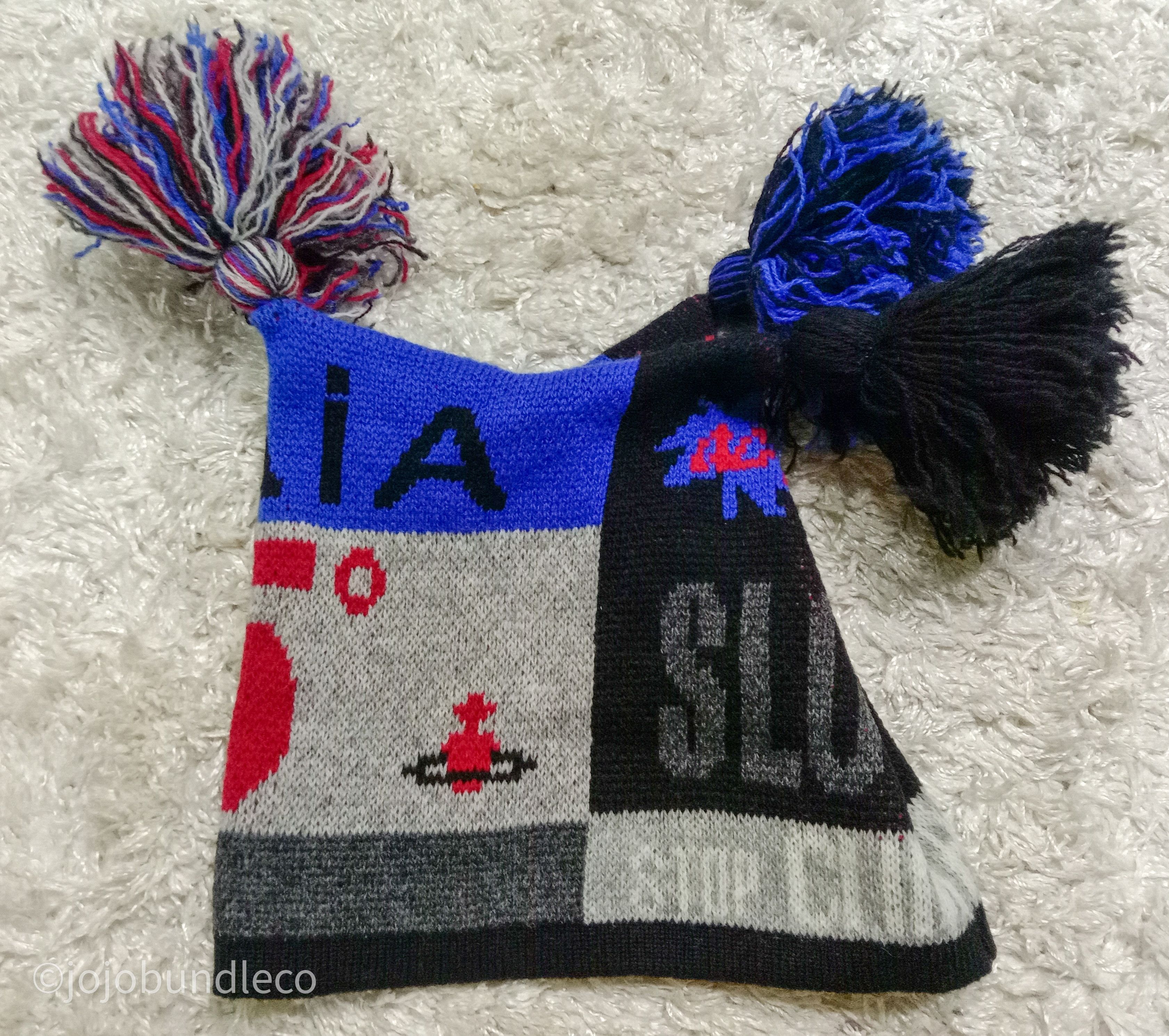 Designer × Vivienne Westwood 🔥Rare Stop Climate Change campaign beanie / snow cap Size ONE SIZE - 6 Thumbnail
