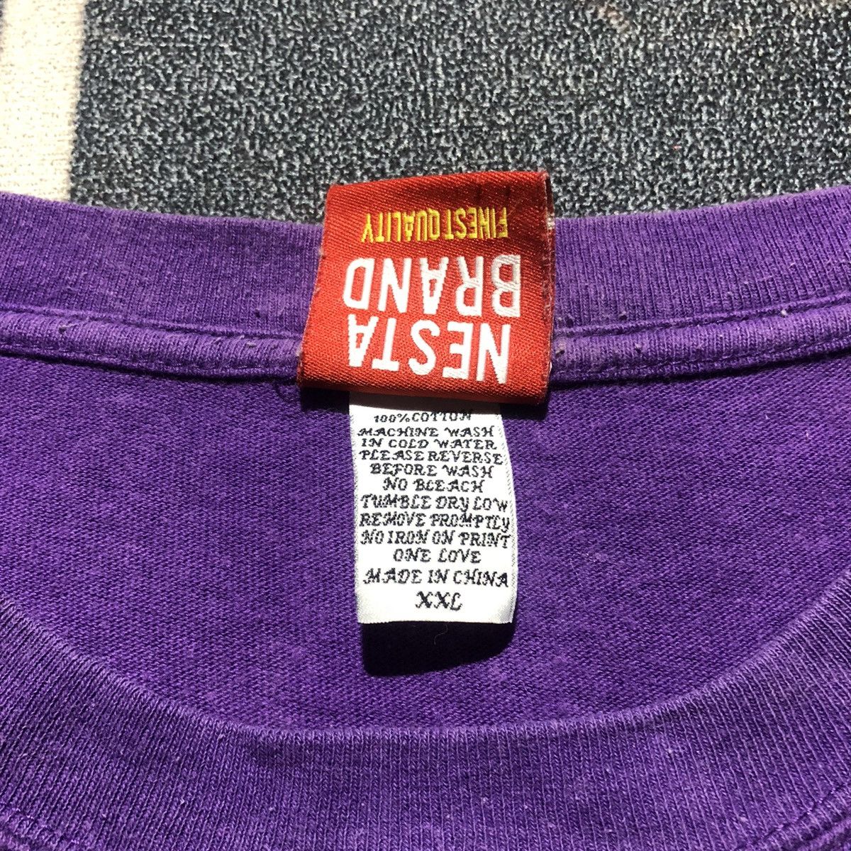 Vintage Rare‼️🔥Nesta Brand Music Is Life Sexy Girl Photo Tee T-Shirt Size US XXL / EU 58 / 5 - 9 Thumbnail