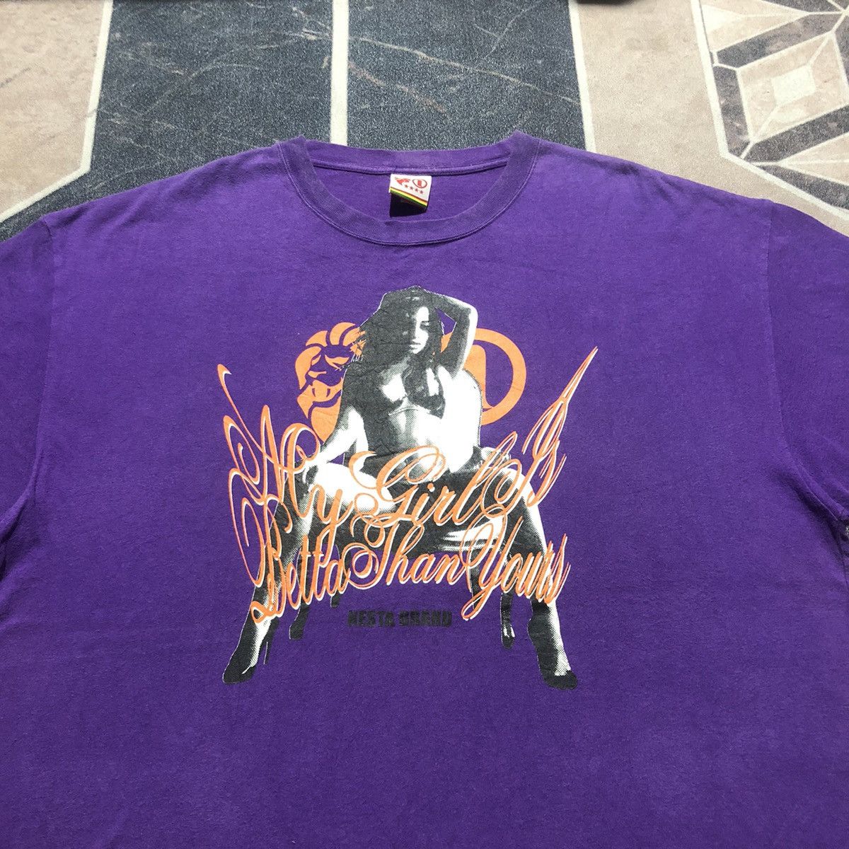 Vintage Rare‼️🔥Nesta Brand Music Is Life Sexy Girl Photo Tee T-Shirt Size US XXL / EU 58 / 5 - 3 Thumbnail