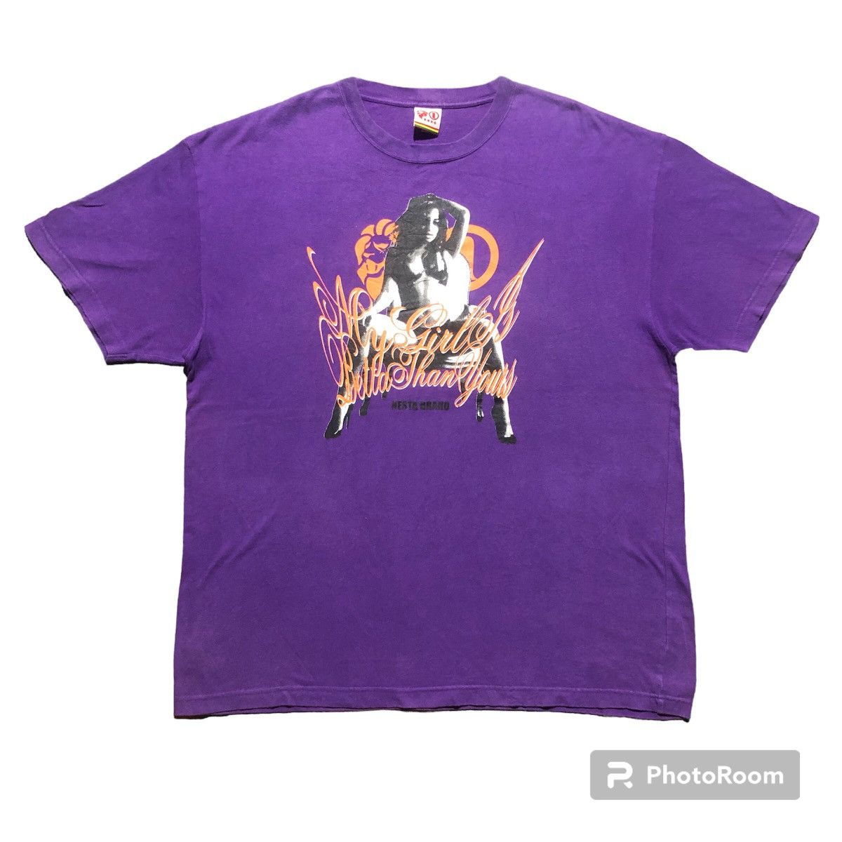 Vintage Rare‼️🔥Nesta Brand Music Is Life Sexy Girl Photo Tee T-Shirt Size US XXL / EU 58 / 5 - 1 Thumbnail