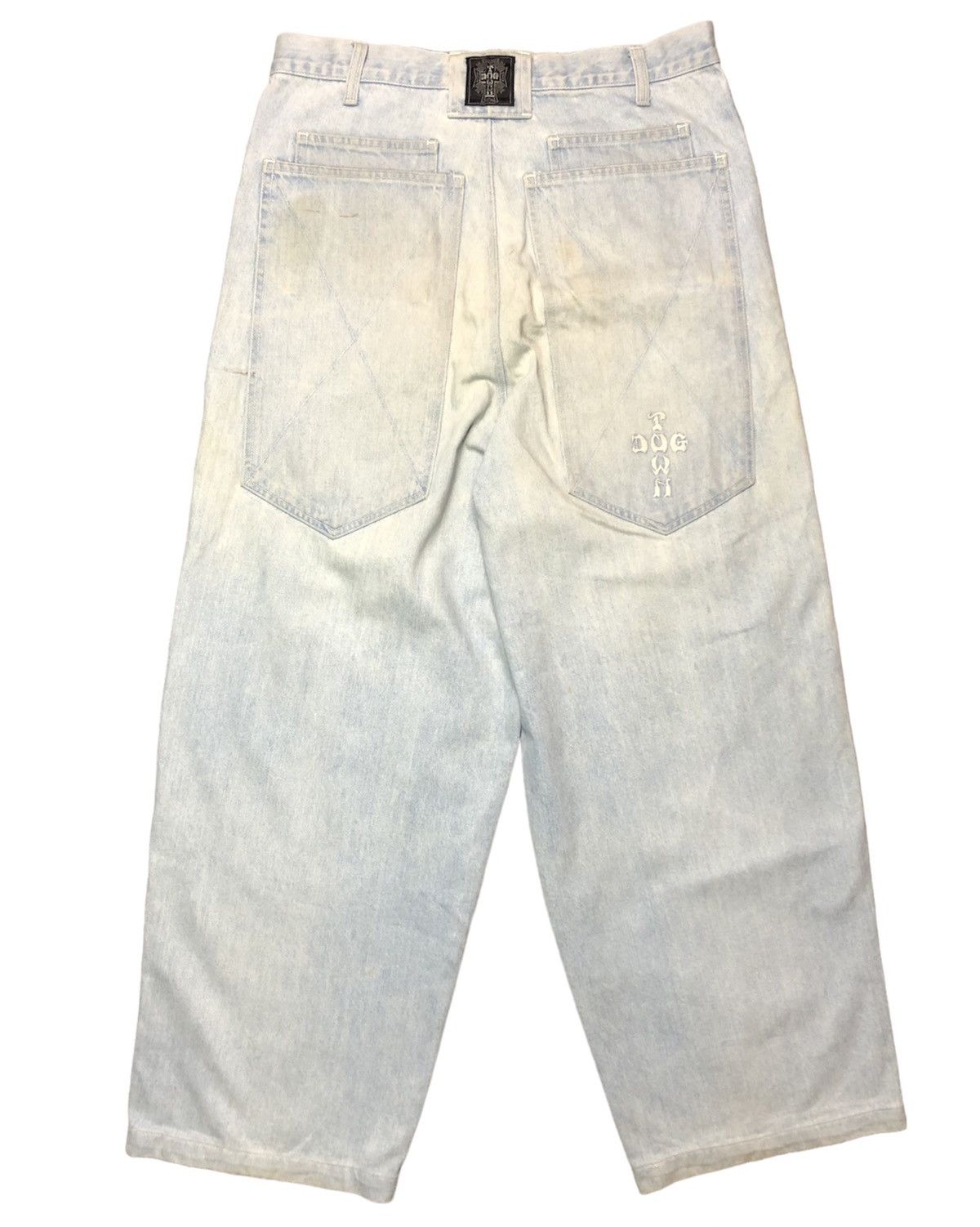 Dogtown Vintage Dogtown Skate Hip Hop Baggy Pants Size US 33 - 1 Thumbnail