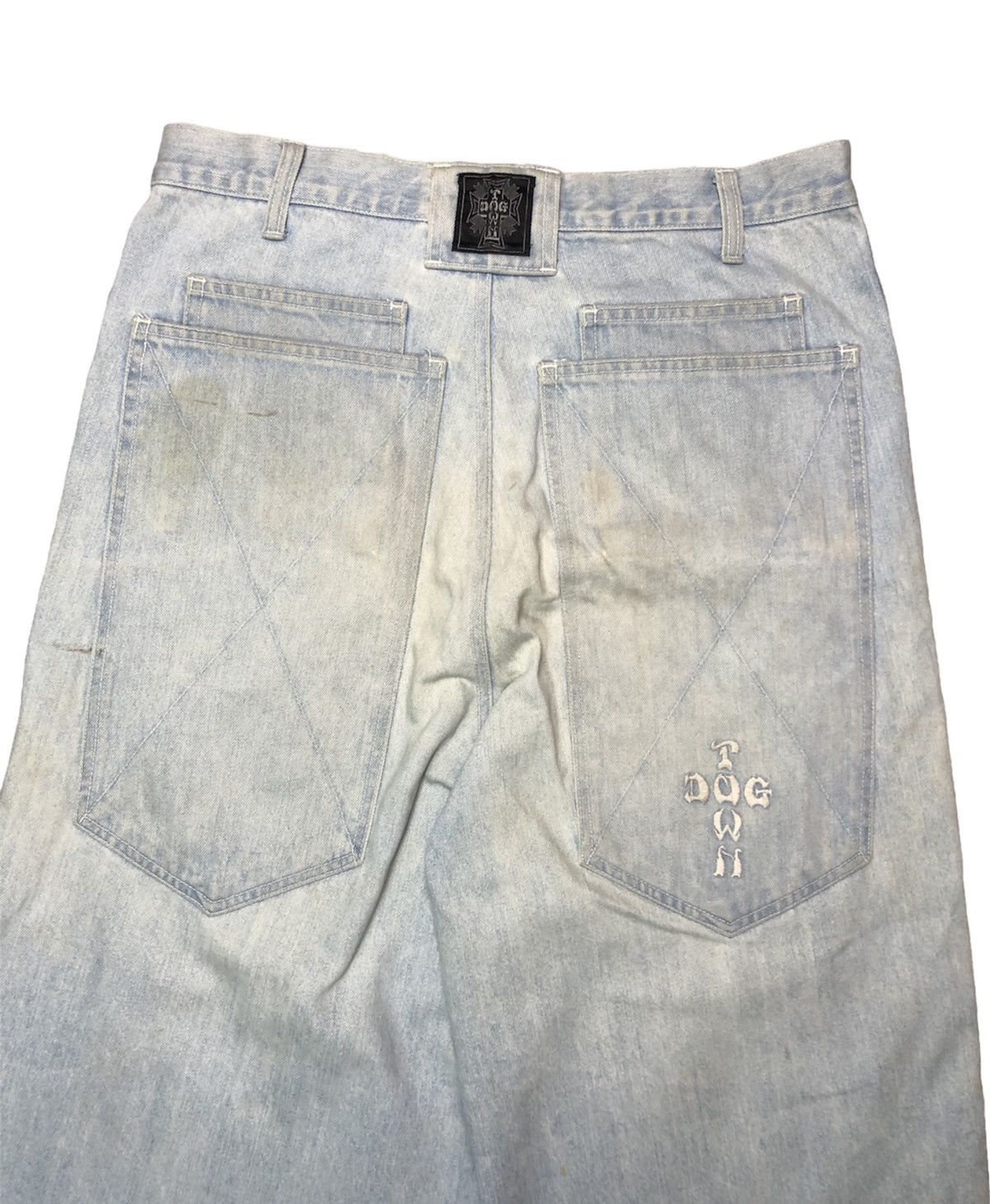 Dogtown Vintage Dogtown Skate Hip Hop Baggy Pants Size US 33 - 7 Thumbnail