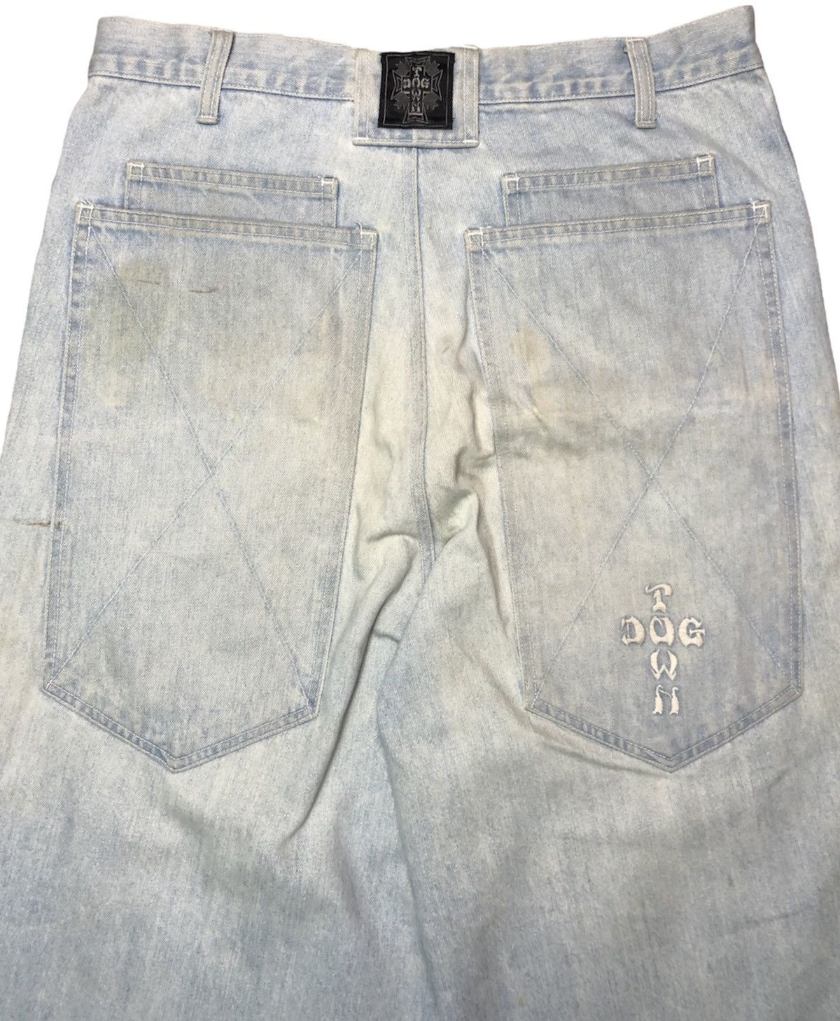 Dogtown Vintage Dogtown Skate Hip Hop Baggy Pants Size US 33 - 9 Thumbnail