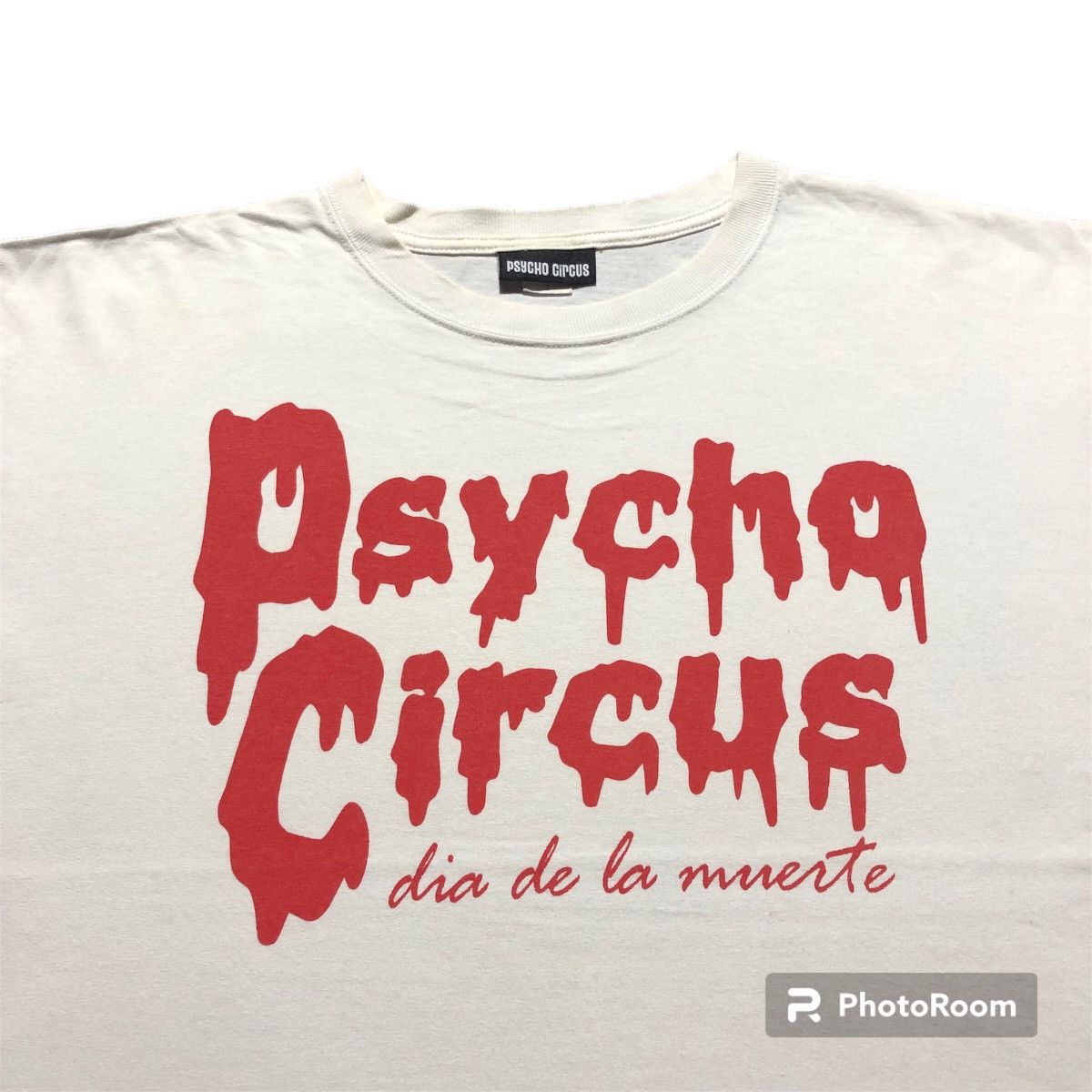 Vintage Rare‼️🔥Vintage Distress Psycho Circus Big SpellOut T-Shirt Size US M / EU 48-50 / 2 - 3 Thumbnail