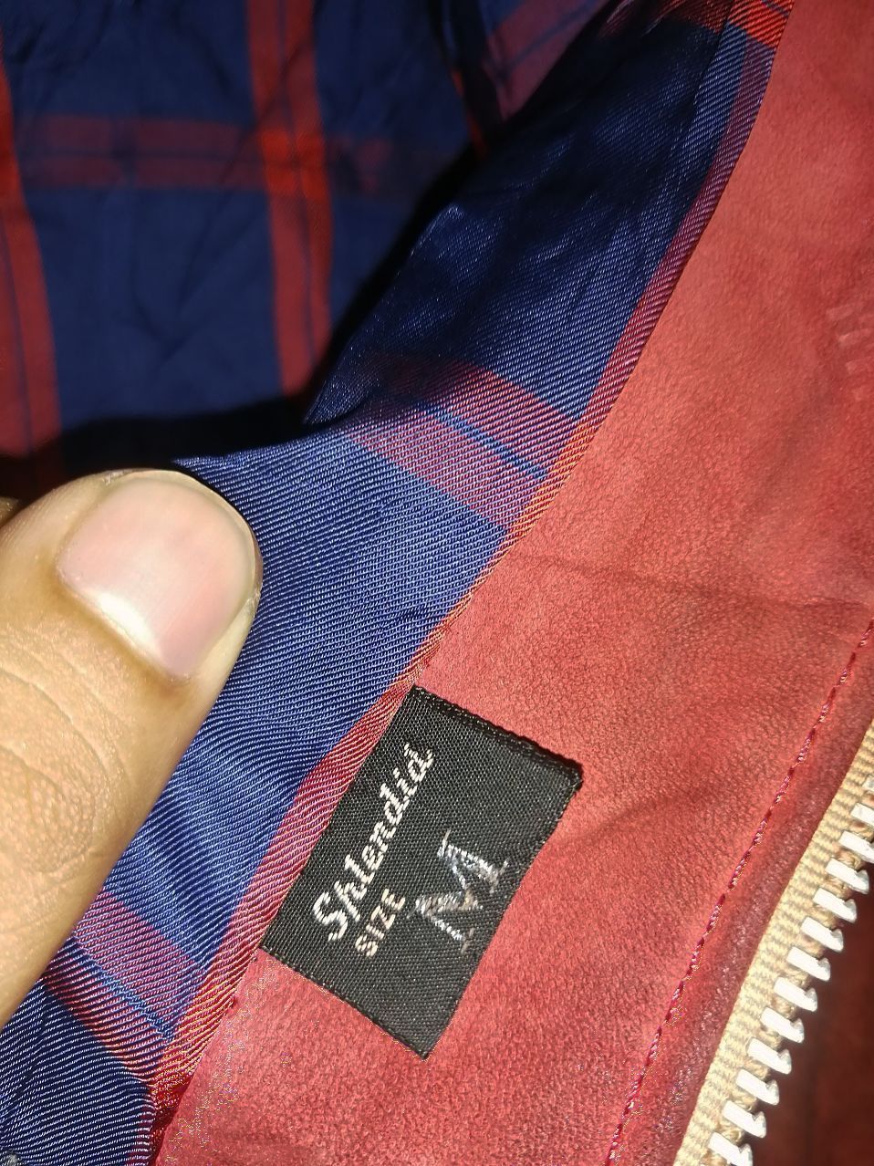Japanese Brand × Vintage Vintage Vic Menswear Red Leather Jacket Size US M / EU 48-50 / 2 - 5 Thumbnail