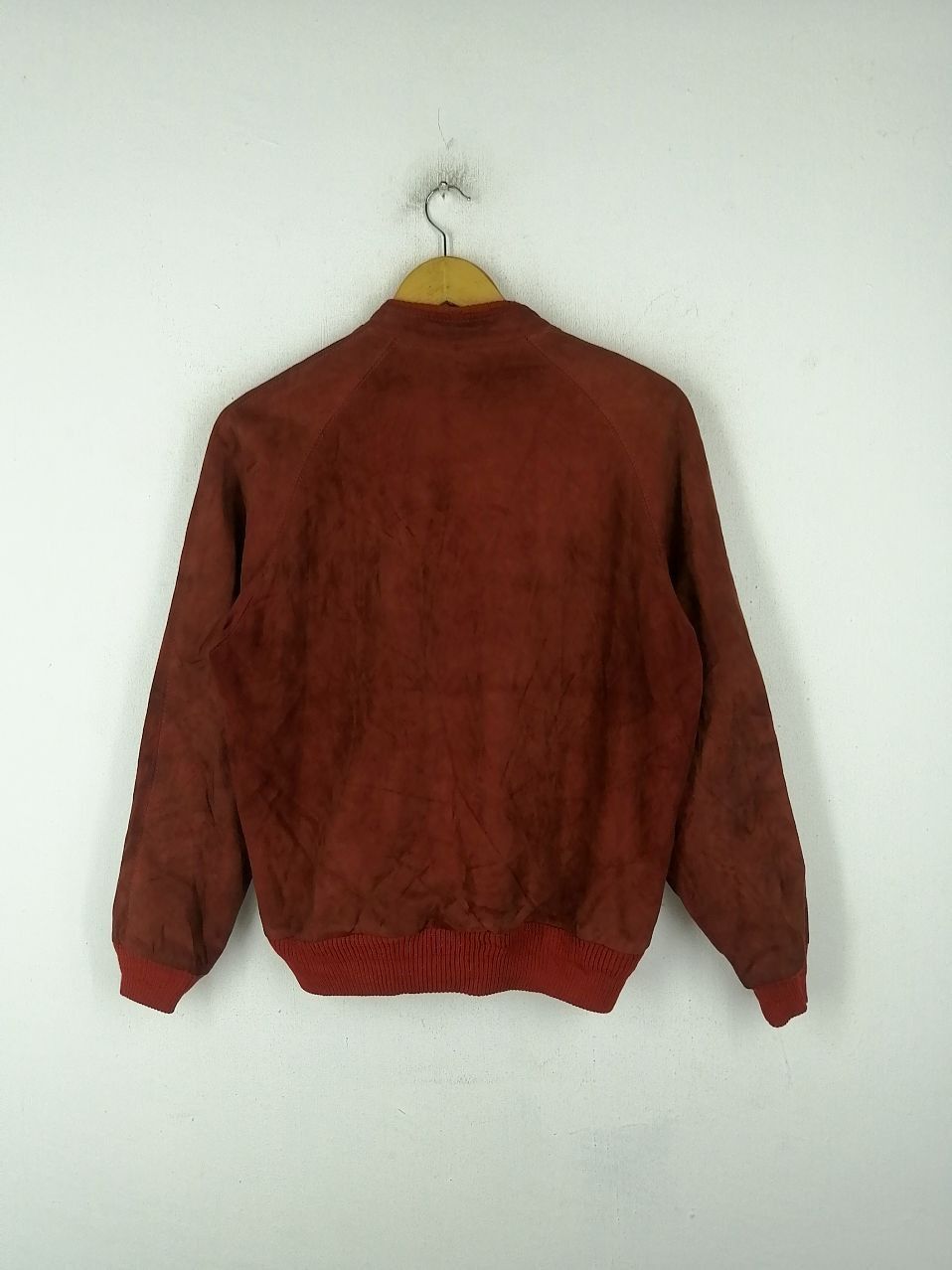 Japanese Brand × Vintage Vintage Vic Menswear Red Leather Jacket Size US M / EU 48-50 / 2 - 3 Thumbnail