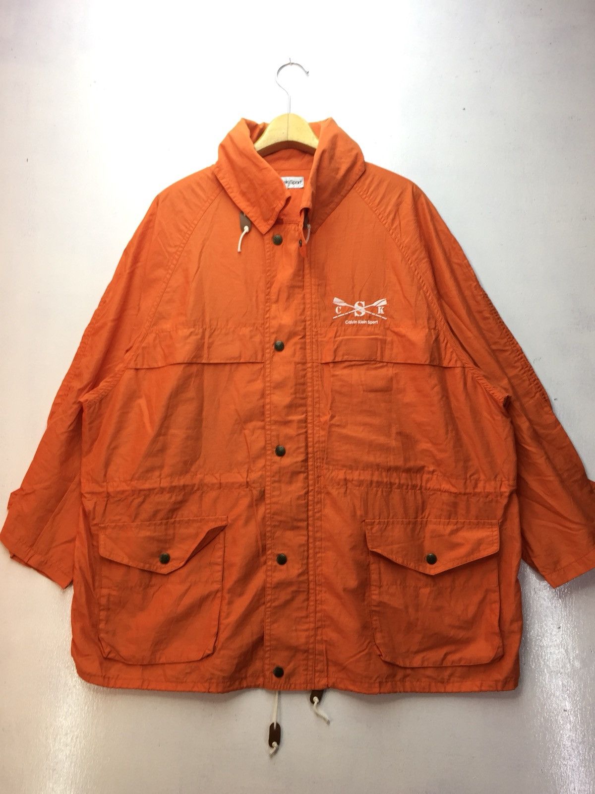 Calvin Klein Vintage Calvin Klein Sport Safari Style Jacket Size US L / EU 52-54 / 3 - 1 Thumbnail