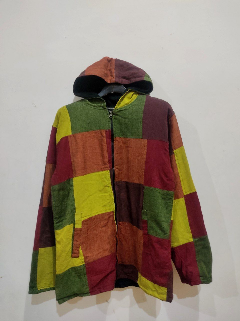 Other RARE! Prema Shanti Patchwork Hoodie Size US M / EU 48-50 / 2 - 1 Thumbnail