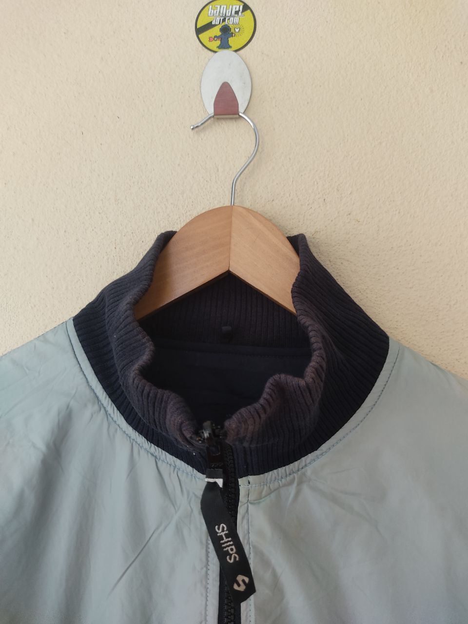 Japanese Brand × SHIPS SHIPS JAPAN REVERSIBLE BOMBER STYLE JACKET Size US L / EU 52-54 / 3 - 11 Thumbnail