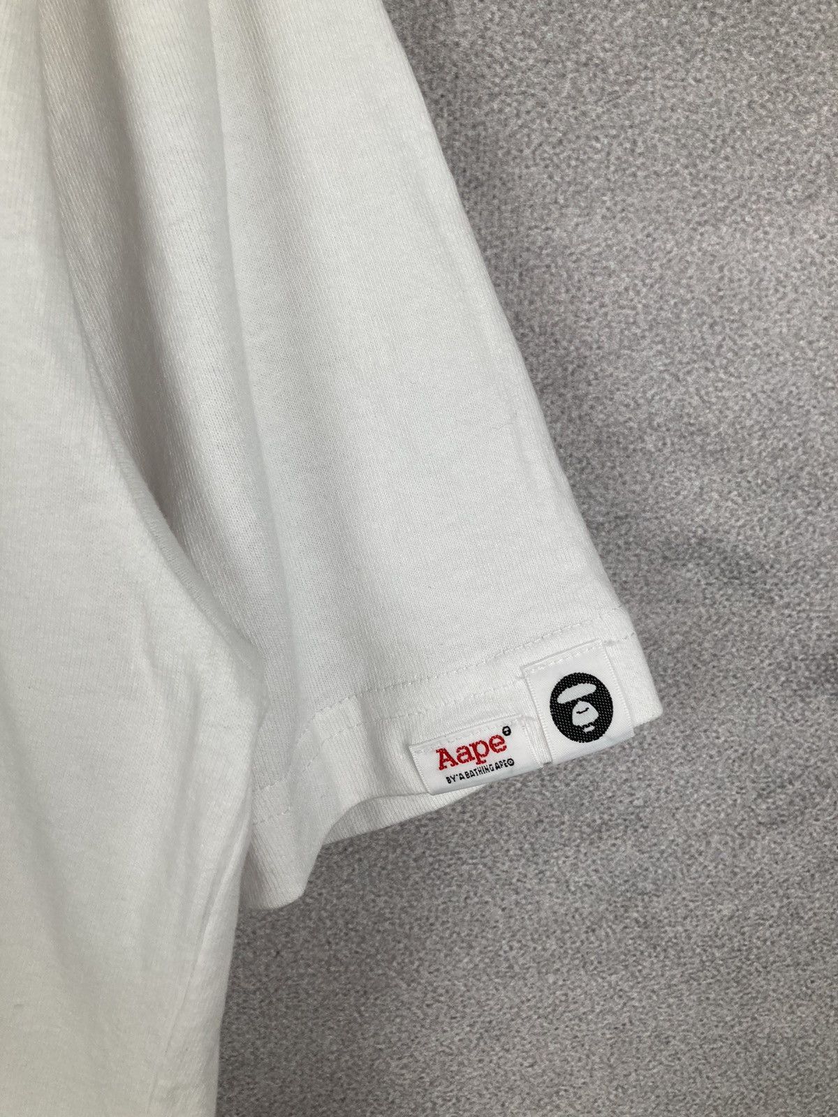 Aape Aape Unvs White Oversized Tee Now Streetwear Graphic Size US L / EU 52-54 / 3 - 5 Thumbnail