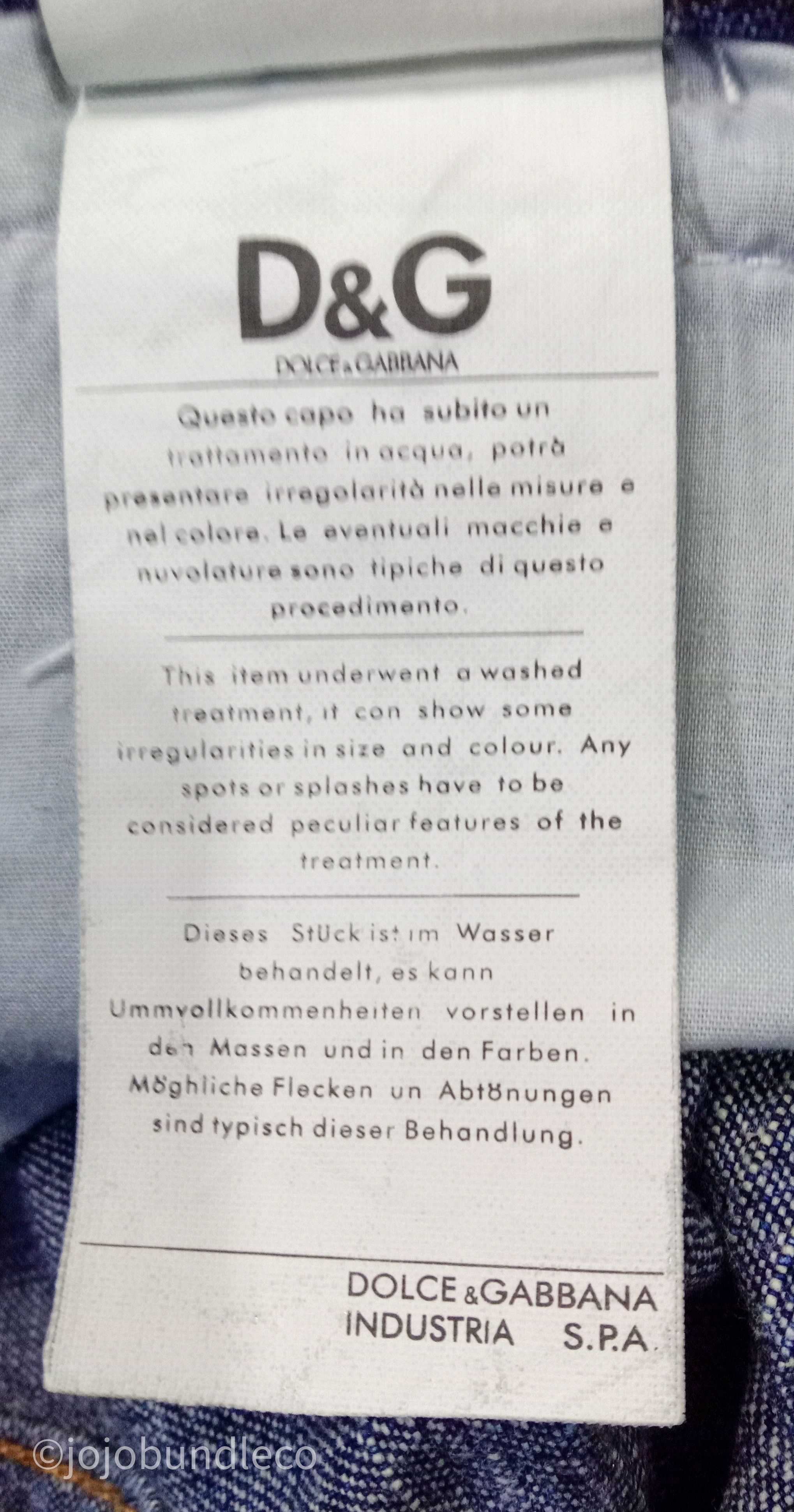 Dolce & Gabbana Dolce & Gabbana denim pants Size US 41 - 14 Thumbnail