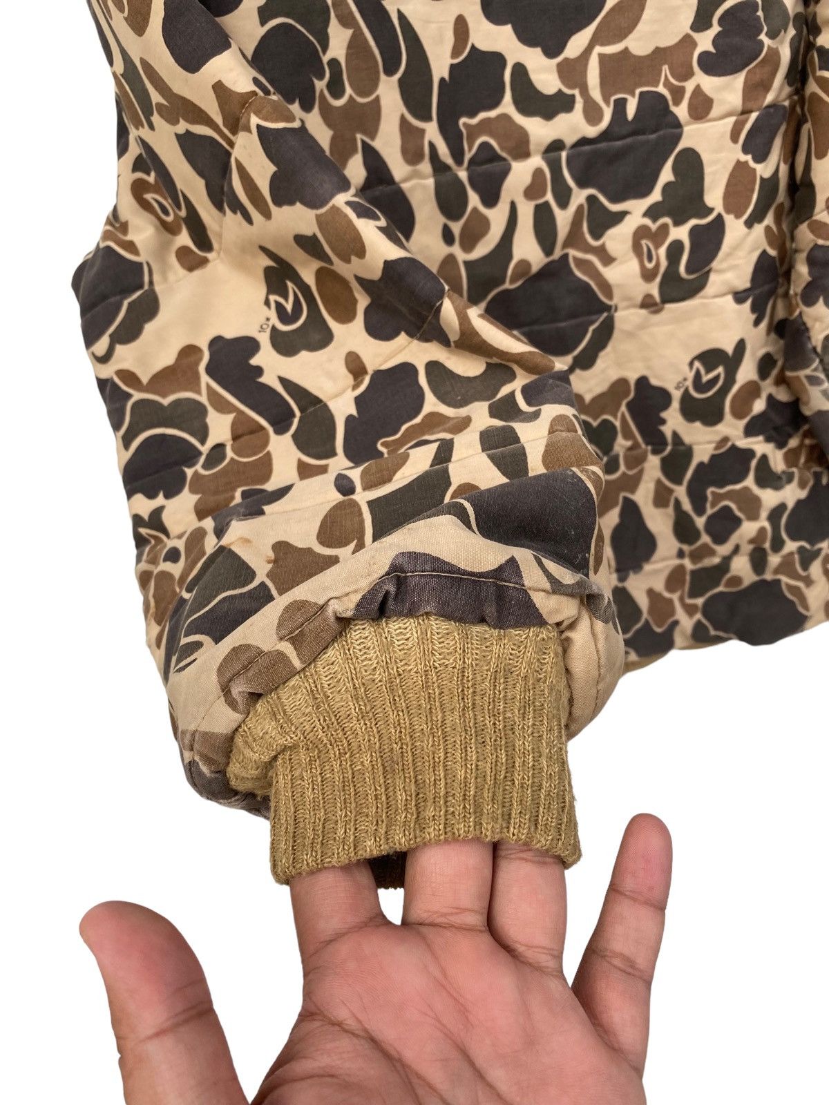 Japanese Brand Vintage 10X Camouflage Reversible Winter Puffer Jacket Size US L / EU 52-54 / 3 - 14 Thumbnail