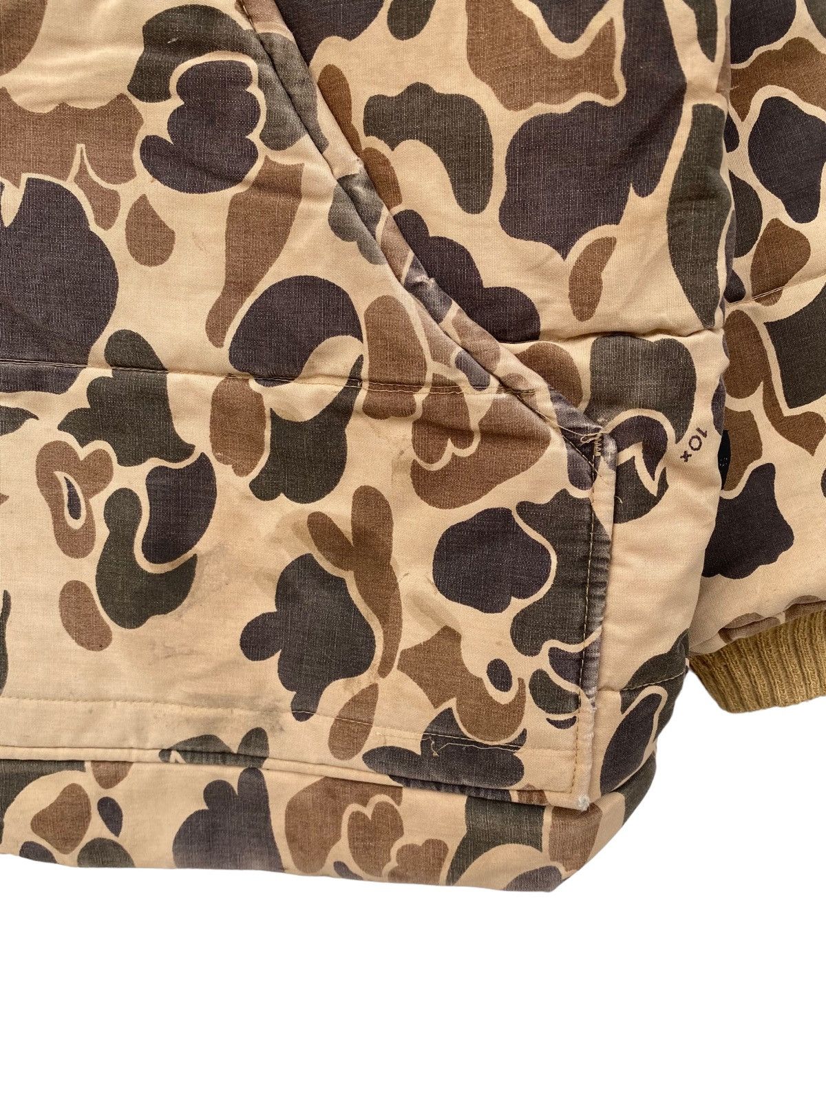 Japanese Brand Vintage 10X Camouflage Reversible Winter Puffer Jacket Size US L / EU 52-54 / 3 - 8 Thumbnail