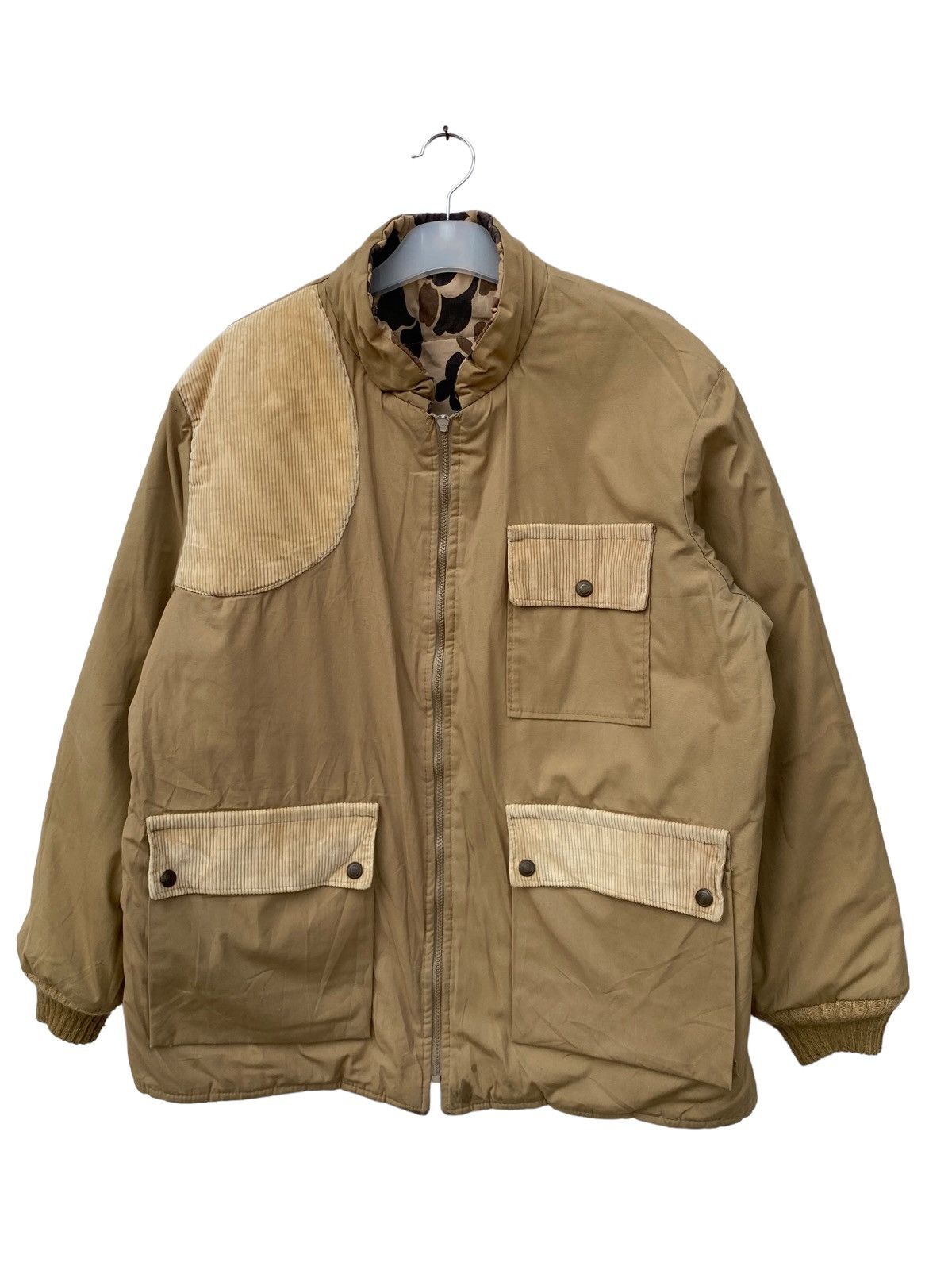 Japanese Brand Vintage 10X Camouflage Reversible Winter Puffer Jacket Size US L / EU 52-54 / 3 - 3 Thumbnail