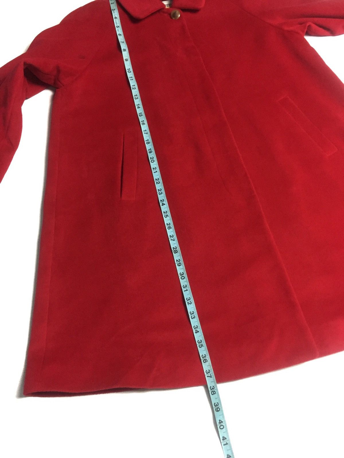 Burberry Prorsum × Vintage Red burberrys wool trench coat Size US S / EU 44-46 / 1 - 12 Thumbnail