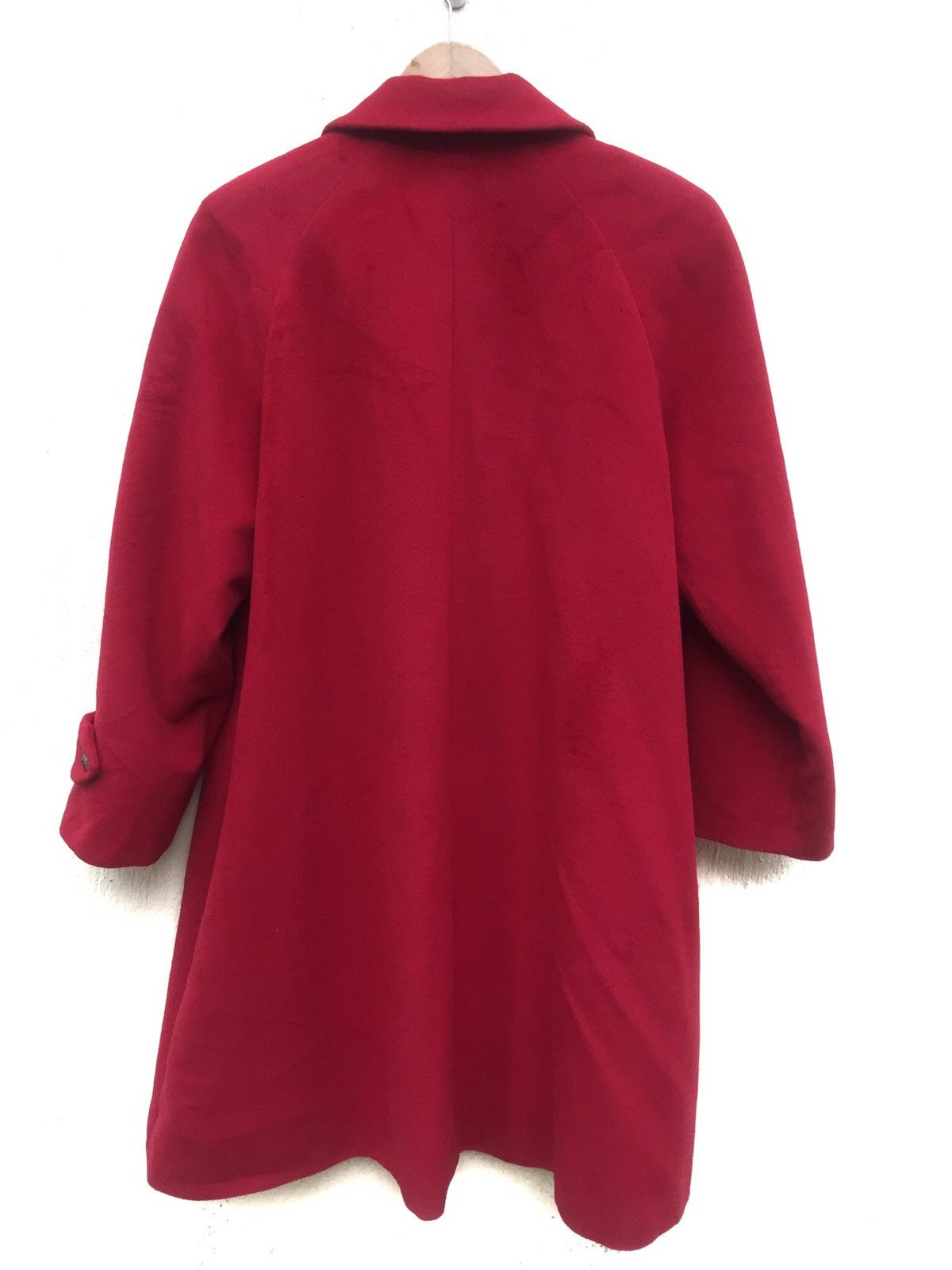 Burberry Prorsum × Vintage Red burberrys wool trench coat Size US S / EU 44-46 / 1 - 2 Thumbnail