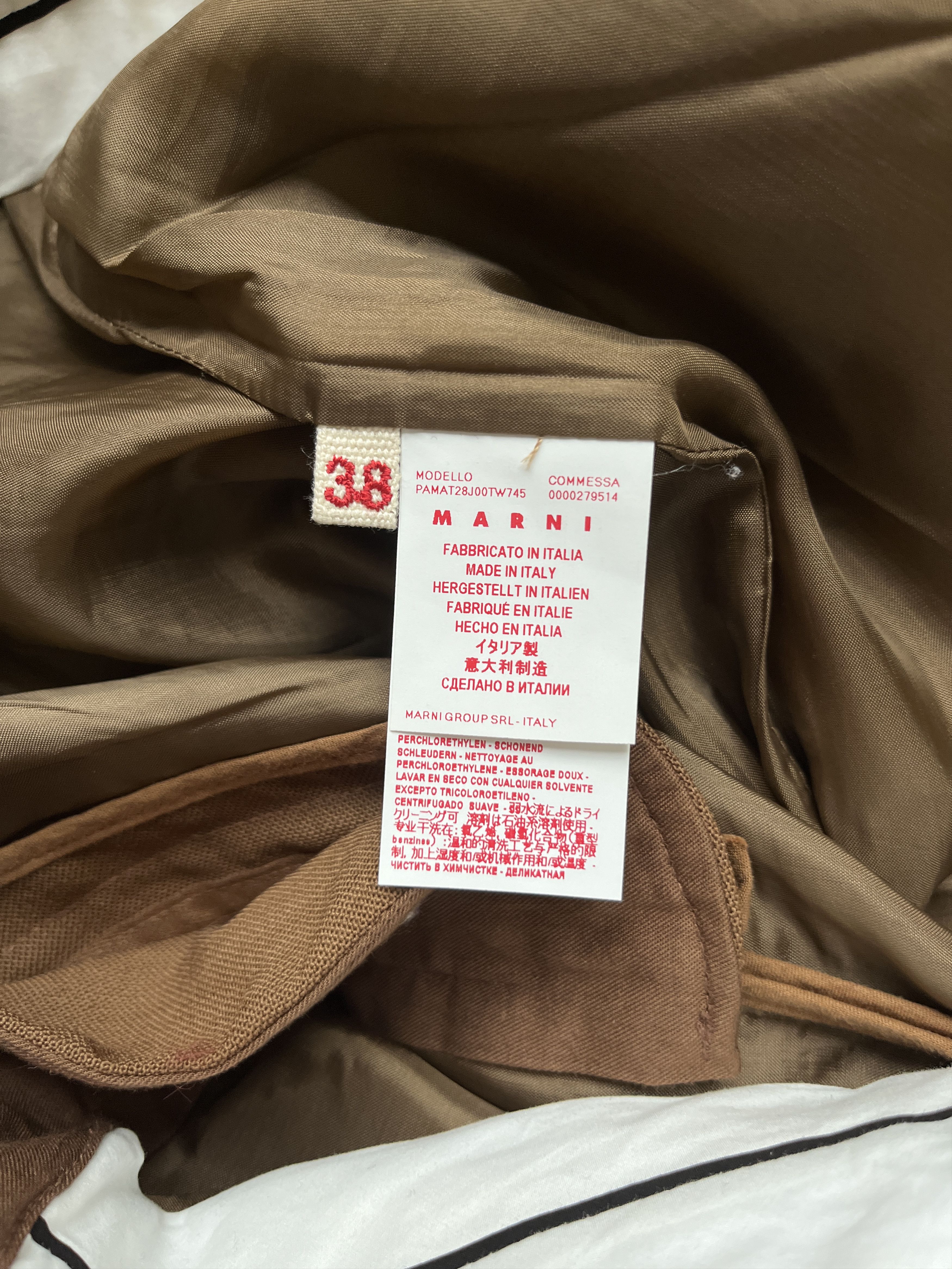 Marni ⚡️QUICK SALE⚡️Marni Sienna Large Pants Trousers Size 28" / US 6 / IT 42 - 4 Thumbnail