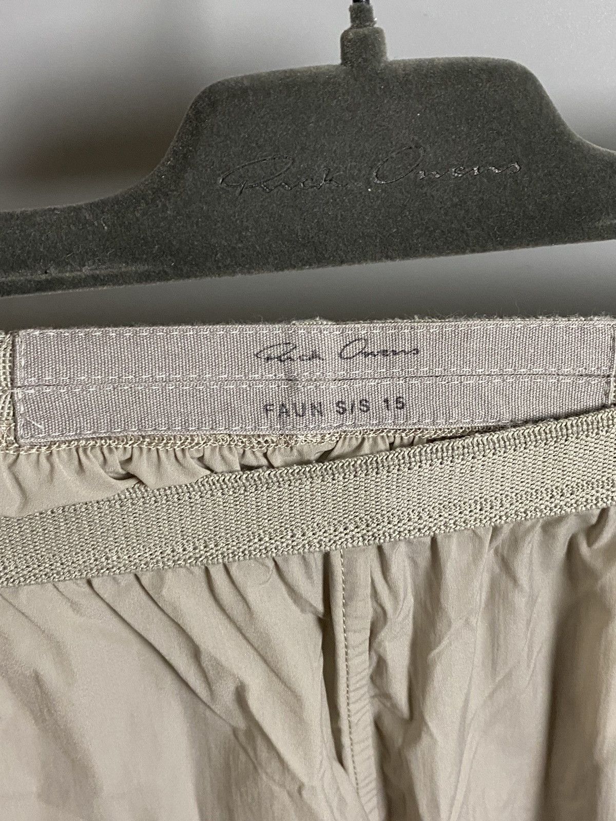 Rick Owens SS15 ‘FAUN’ Lotus Shorts Size 26" / US 2 / IT 38 - 6 Thumbnail