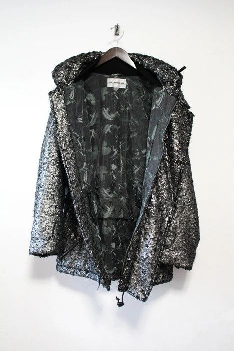 Issey Miyake Archive AW97 Metallic Seaweed Down Jacket Size US L / EU 52-54 / 3 - 3 Thumbnail