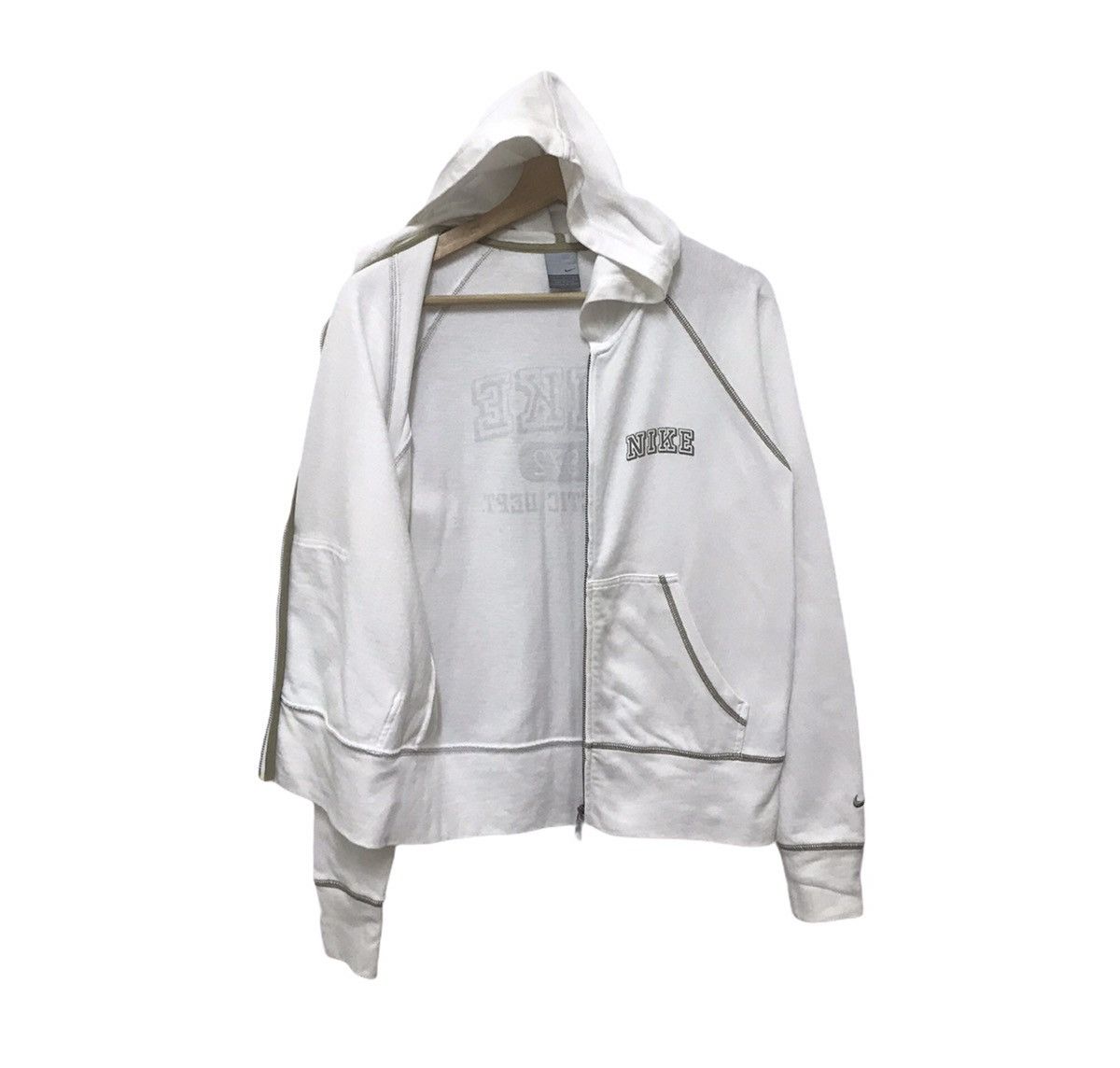 Nike Nike Block Big Logo Hoodie Sweater Sweatshirt Size US S / EU 44-46 / 1 - 8 Thumbnail