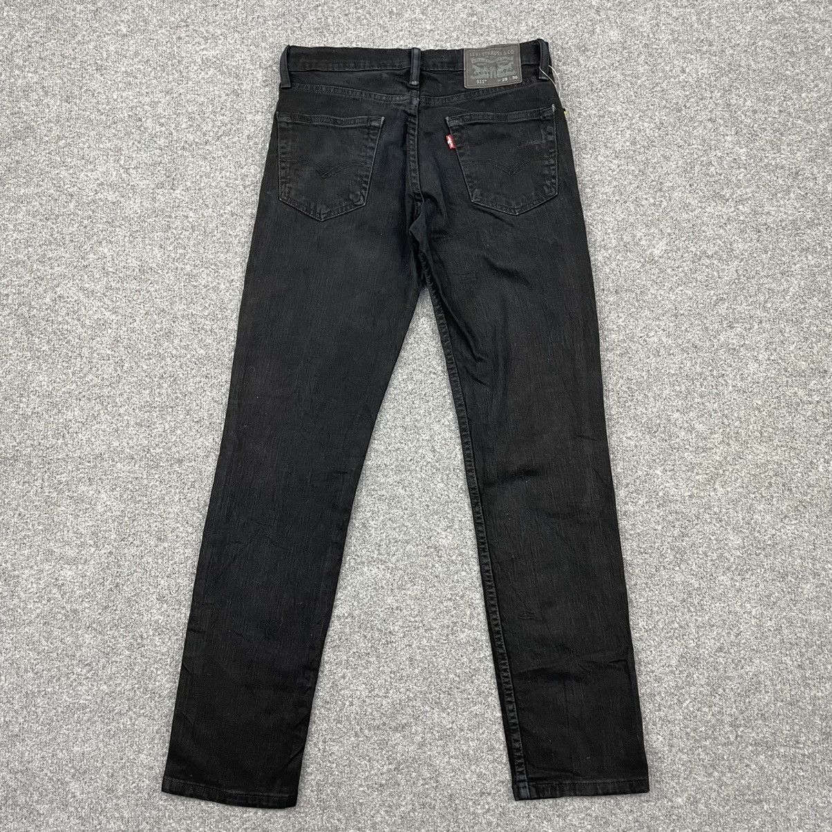 Vintage Levi's 511 Distressed Super Black -wc032