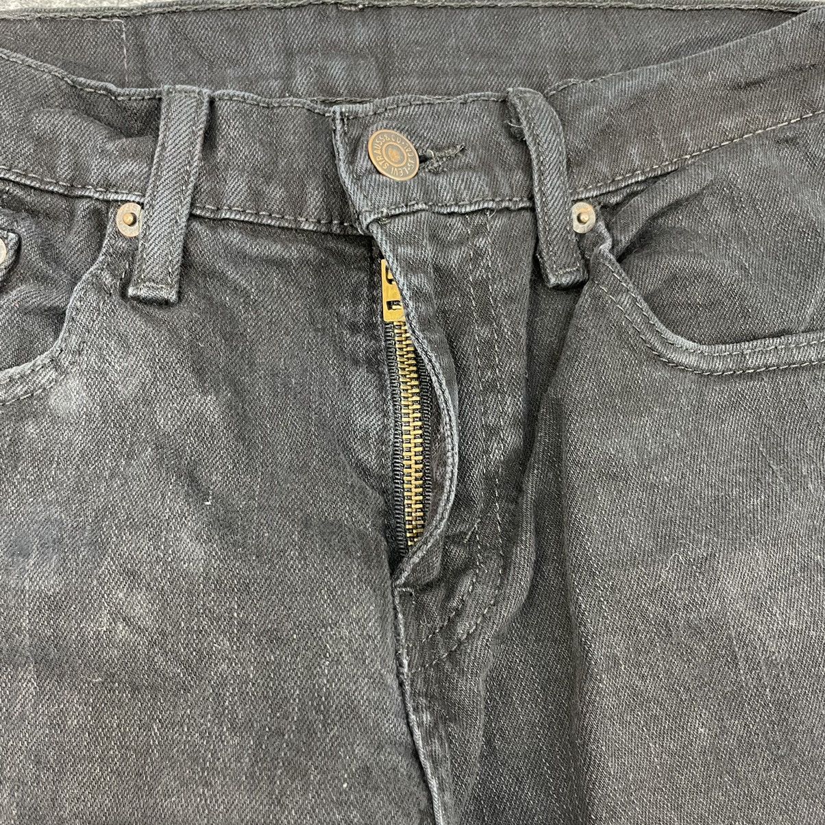 Levi's × Vintage Vintage Levi's 511 Distressed Super Black -wc032 Size US 30 / EU 46 - 5 Thumbnail