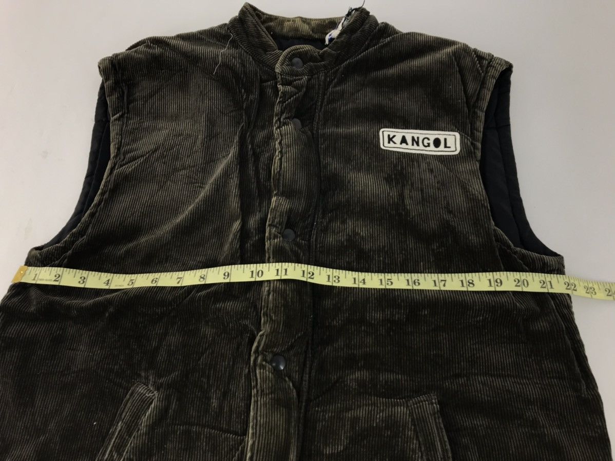 Kangol × Vintage Kangol Corduroy Sleeveless Vest Insulated Embroidery Logo Size US M / EU 48-50 / 2 - 11 Thumbnail