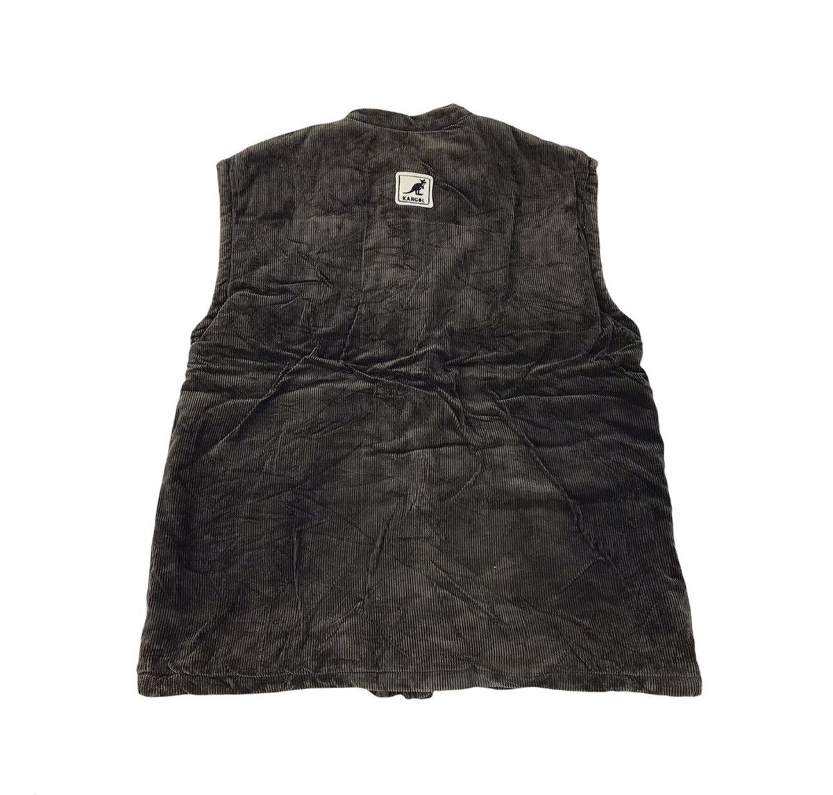 Kangol × Vintage Kangol Corduroy Sleeveless Vest Insulated Embroidery Logo Size US M / EU 48-50 / 2 - 2 Thumbnail