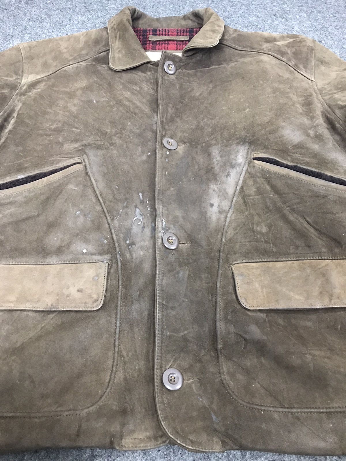 Chevignon × Vintage Rare Cherignon Leather Jacket Classic Outdoor Wnter L XL Size US L / EU 52-54 / 3 - 10 Thumbnail